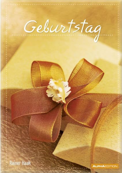 Geschenkheft - Geburtstag - (10,5 x 14,8) Lifestyle Books