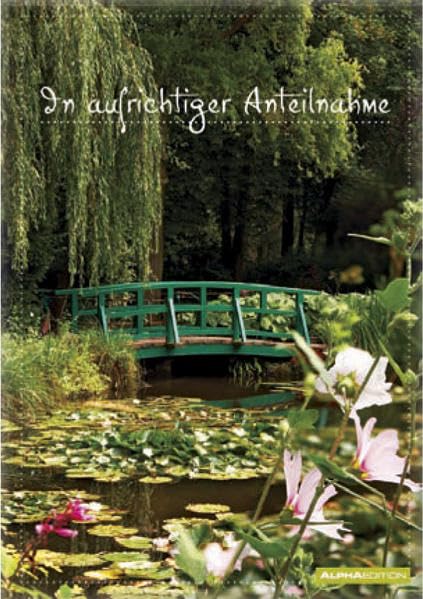 Geschenkheft - In aufrichtiger Anteilnahme - (10,5 x 14,8) Lifestyle