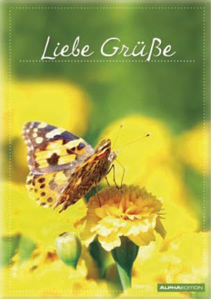 Geschenkheft - Liebe Grüße - (10,5 x 14,8) Lifestyle Books