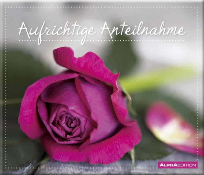 Geschenkheft - Aufrichtige Anteilnahme - (12 x 10) Lifestyle
