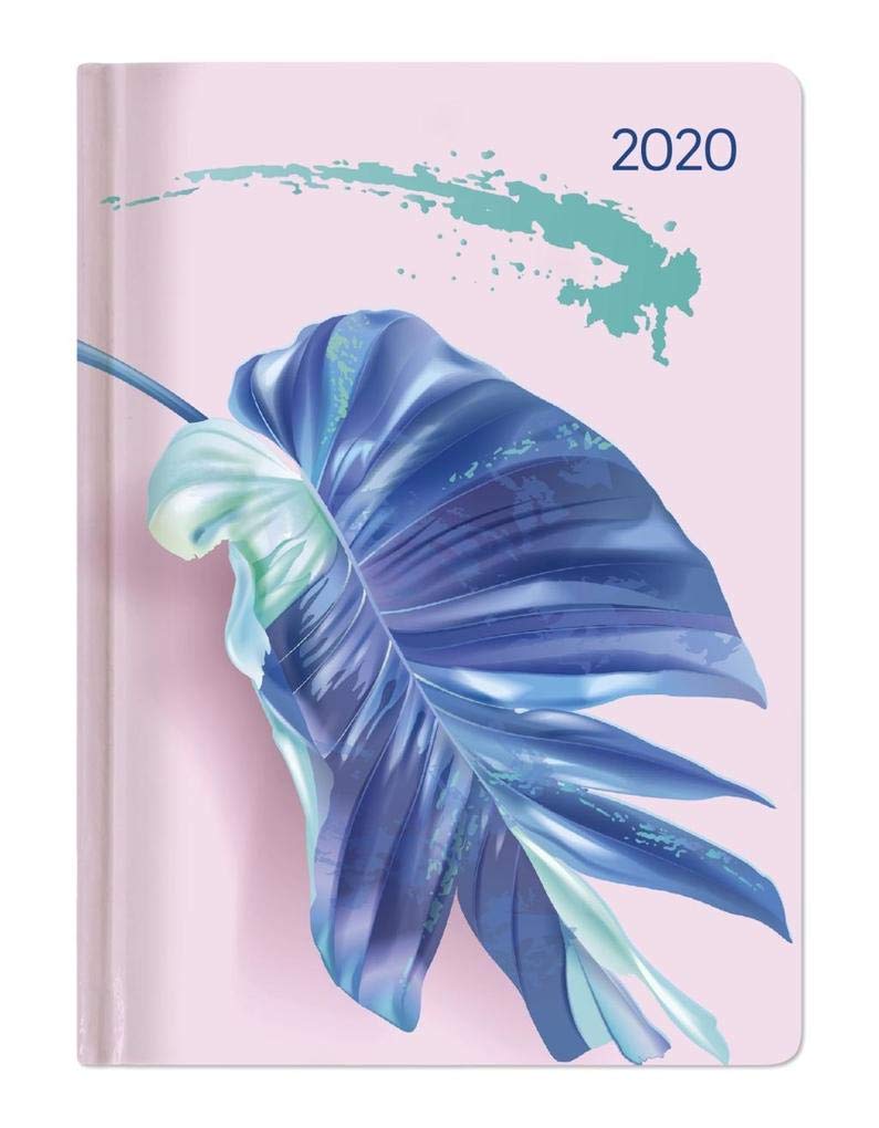 Mini-Buchkalender Style Leaves 2020 - Blätter - Taschenplaner - Taschenkalender A6 - Day By Day - 352 Seiten - Terminplaner - Notizbuch Leisure, Home & Garden