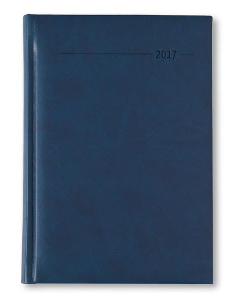 Buchkalender Tucson blau 2017 - Bürokalender A5 / Cheftimer A5 - 1 Tag 1 Seite - 352 Seiten Leisure, Home & Garden