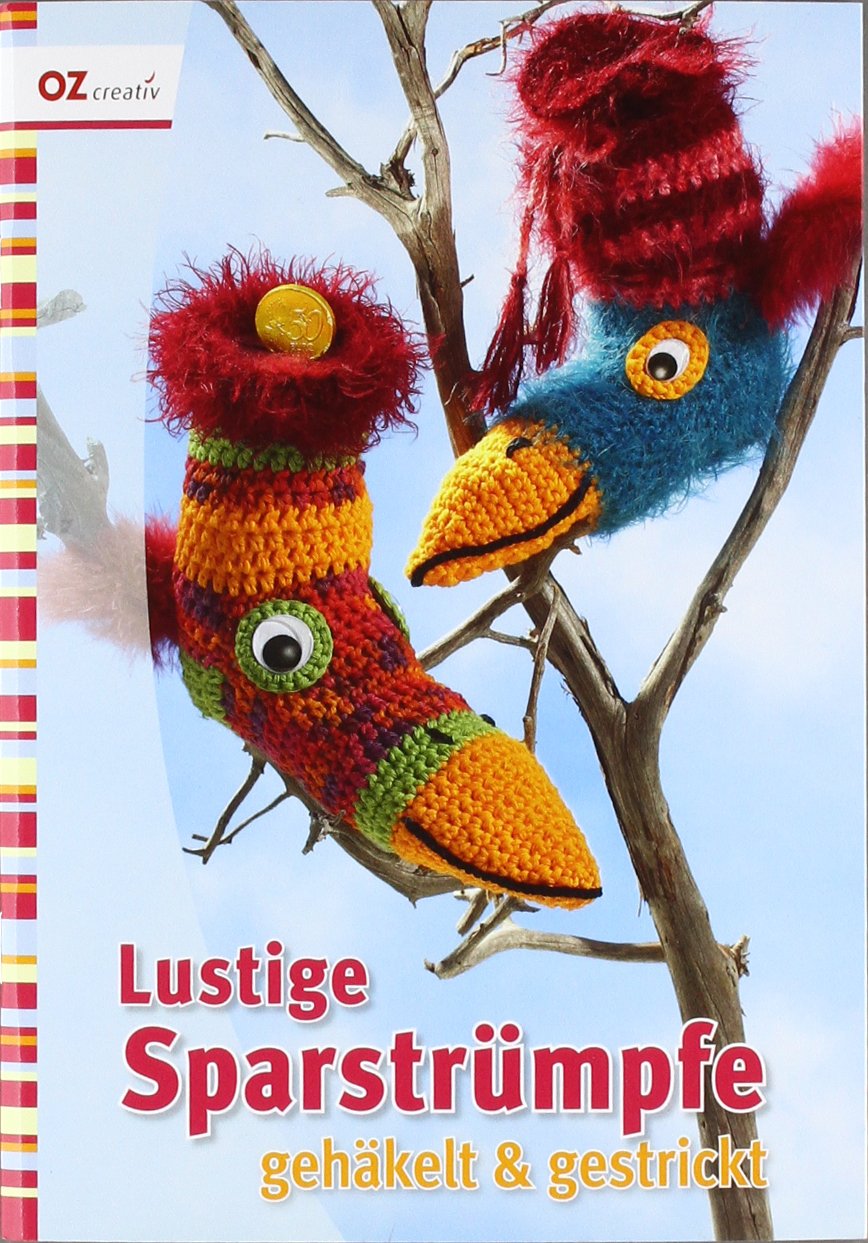 Lustige Sparstrümpfe gehäkelt & gestrikt Hobbies & Crafts