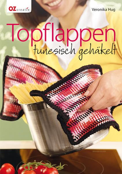 Topflappen tunesisch gehäkelt Hobbies & Crafts