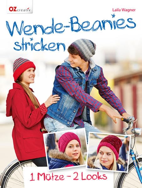 Wende-Beanies stricken Hobbies & Crafts