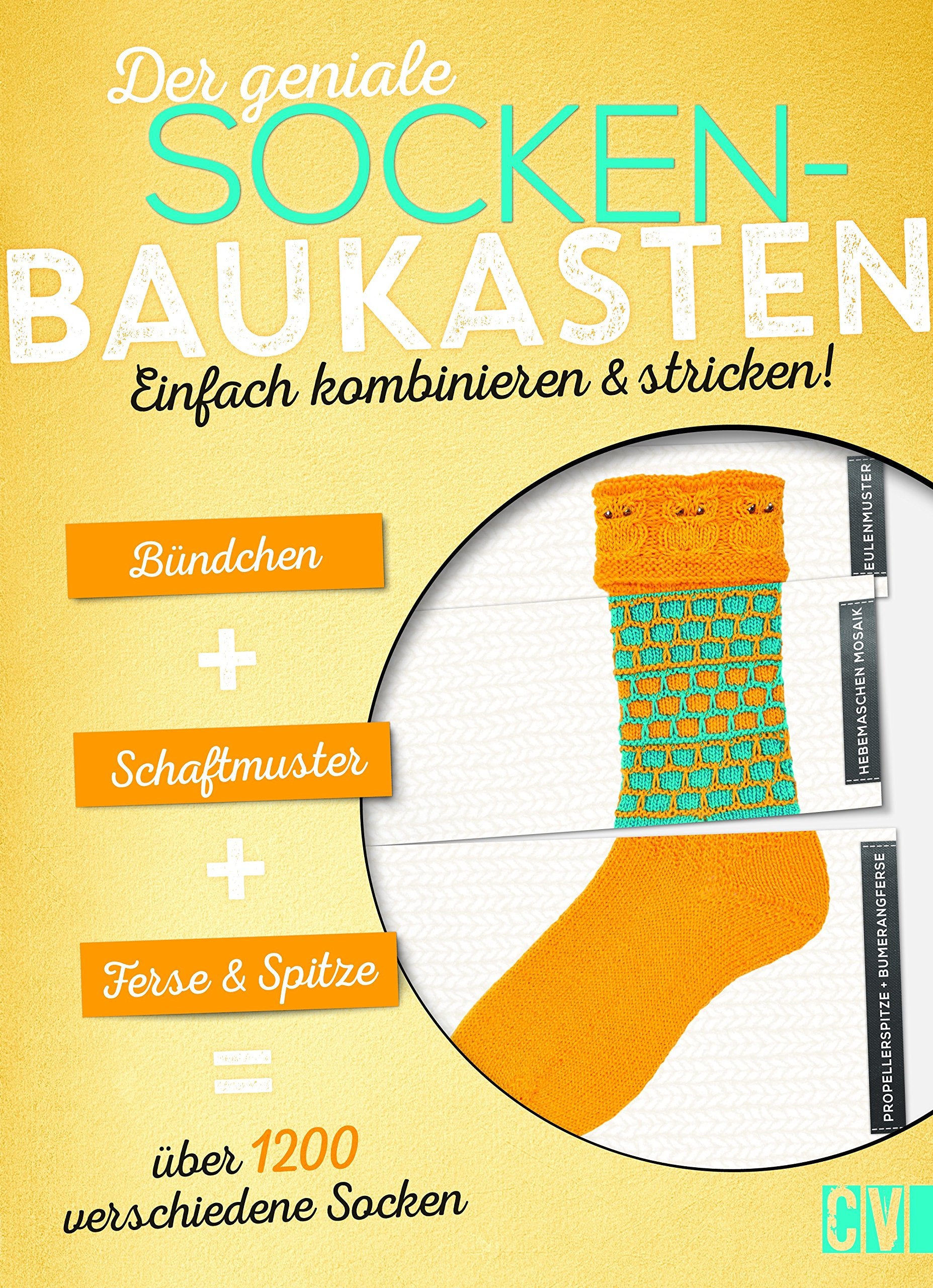 Der geniale Socken-Baukasten Hobbies & Crafts Books