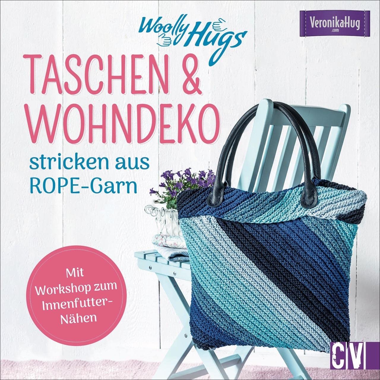Woolly Hugs Taschen & Wohn-Deko stricken aus ROPE-Garn Hobbies & Crafts