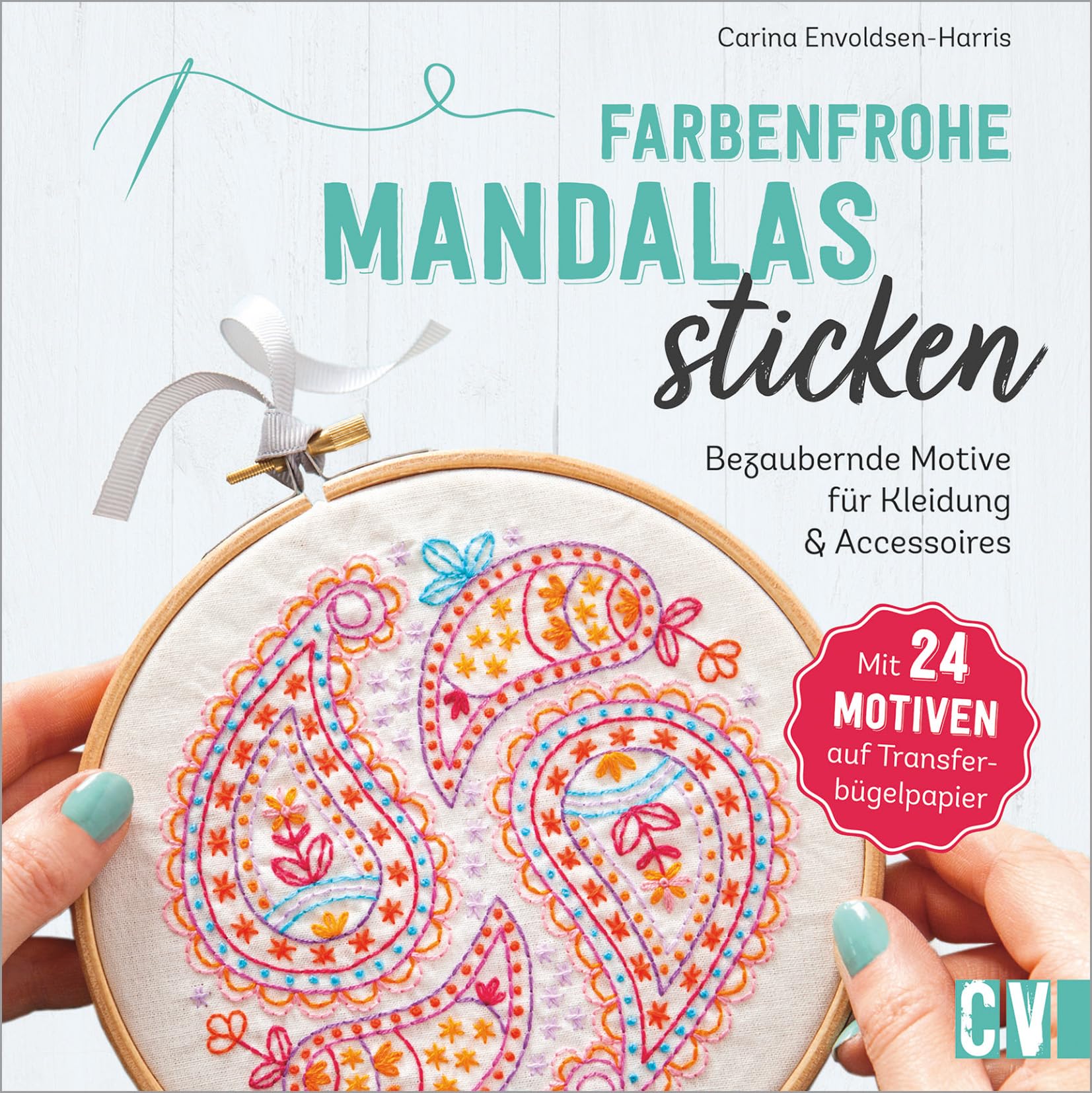 Farbenfrohe Mandalas sticken Hobbies & Crafts