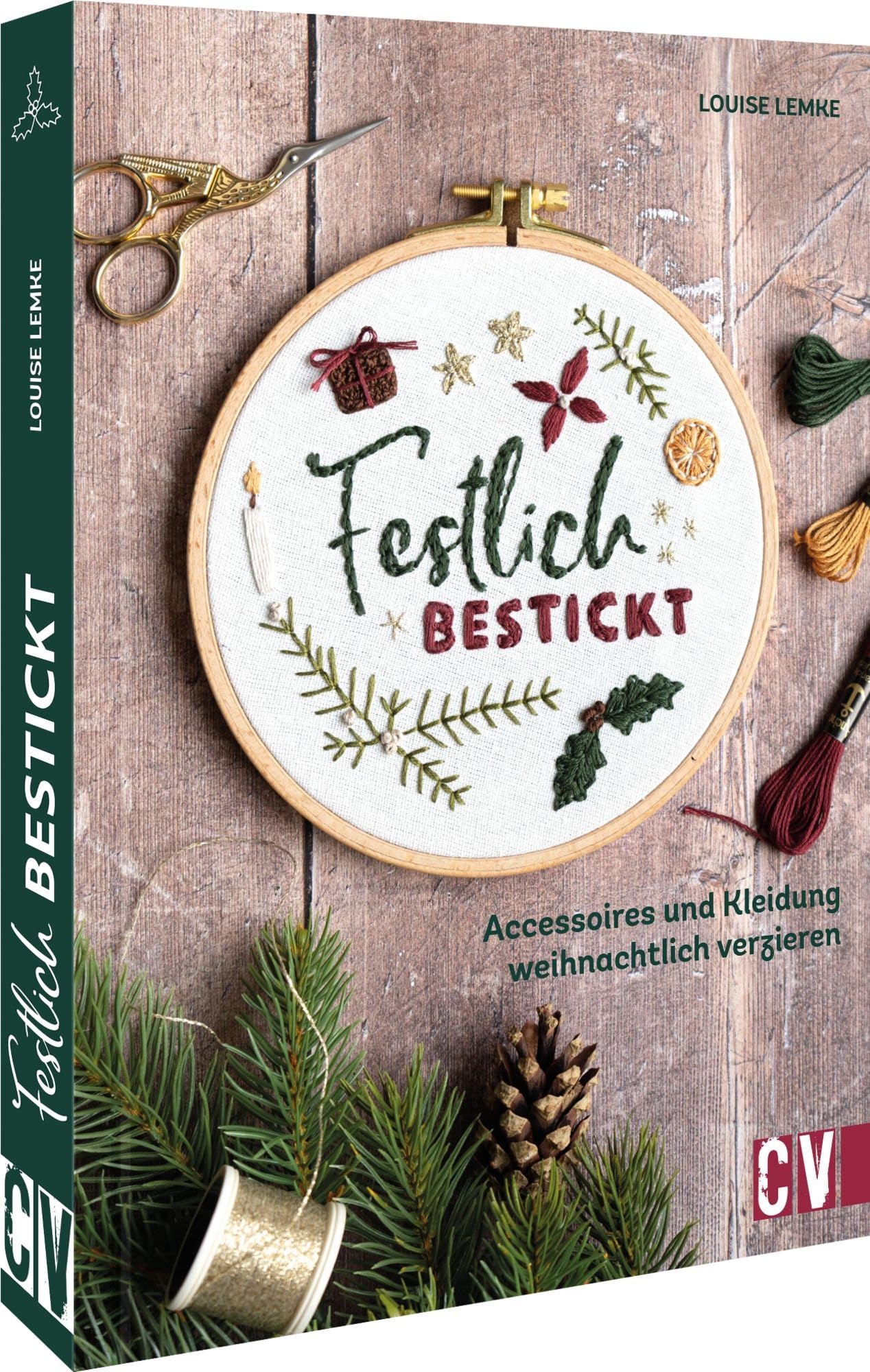 Festlich bestickt Hobbies & Crafts Books