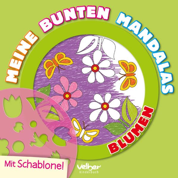 Meine bunten Mandalas - Blumen Non-fiction books for kids