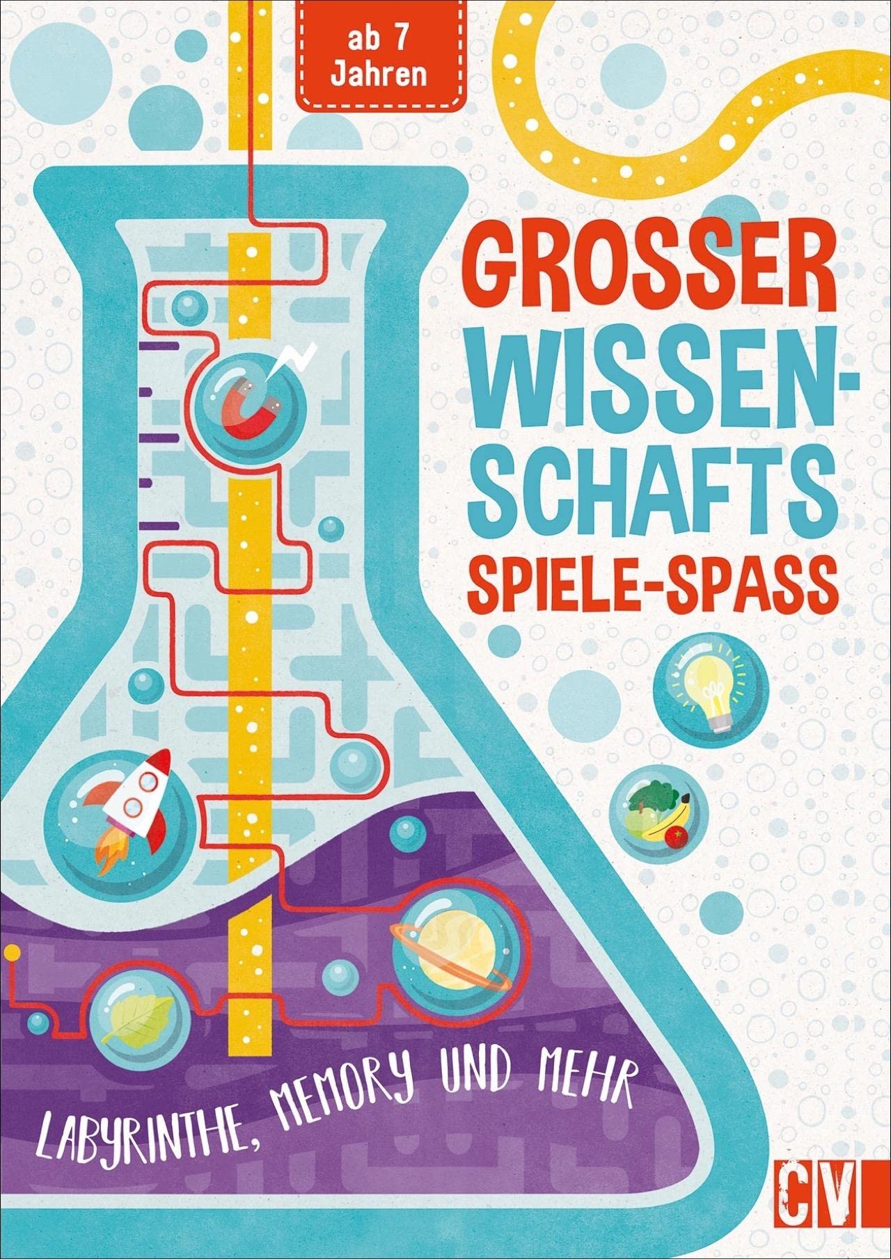 Rätselbuch: Großer Wissenschafts-Spiele-Spaß: Labyrinthe, Memory und mehr. Über 100 Rätsel für Grundschulkinder ab 7 Jahren. Social Sciences