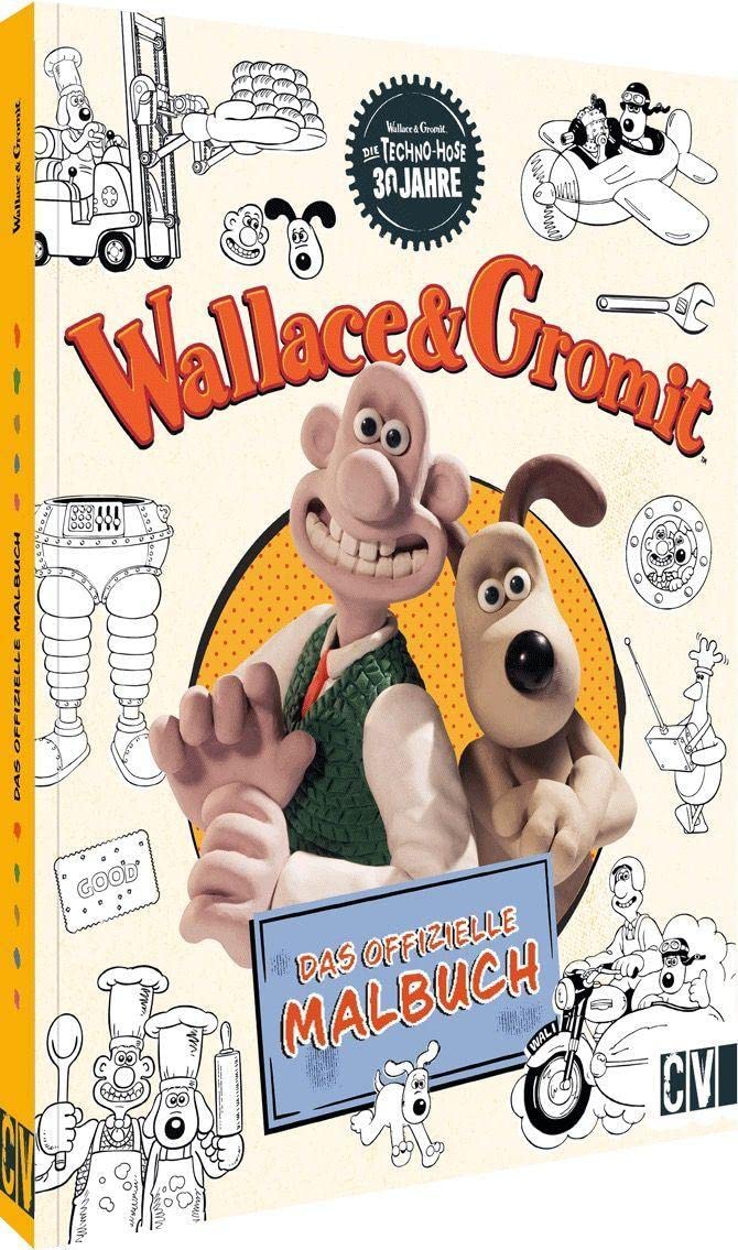 Ausmalbuch – Wallace und Gromit: Das offizielle Malbuch für Erwachsene und Kinder Hobbies & Crafts