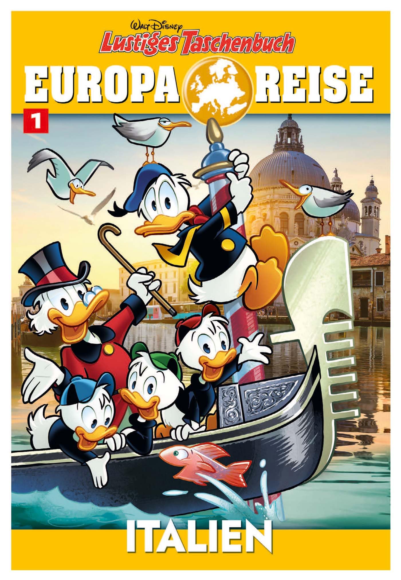 Lustiges Taschenbuch Europareise 01 Manga