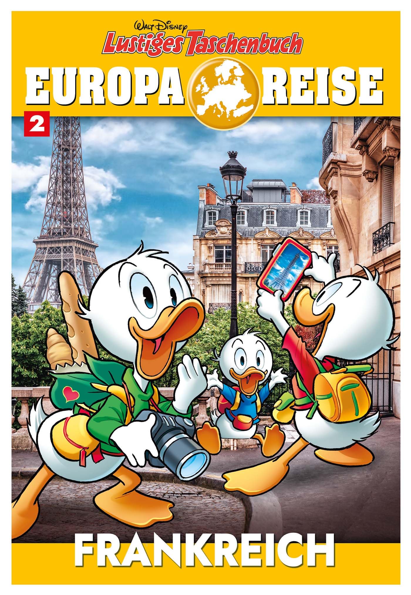 Lustiges Taschenbuch Europareise 02: Frankreich Manga