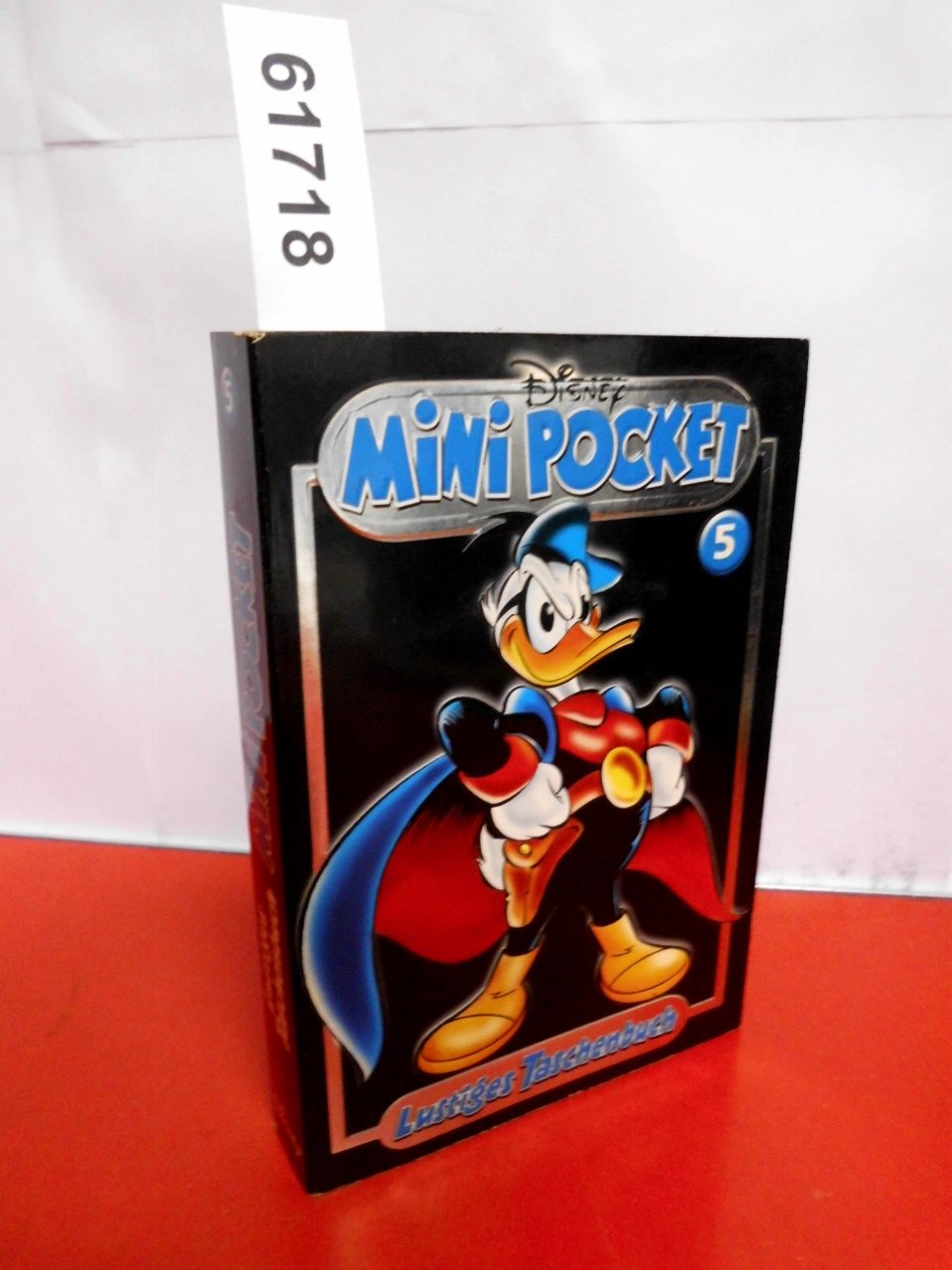 Lustiges Taschenbuch LTB Mini Pocket 5 - Donald Duck als Phantomias schwarz Manga