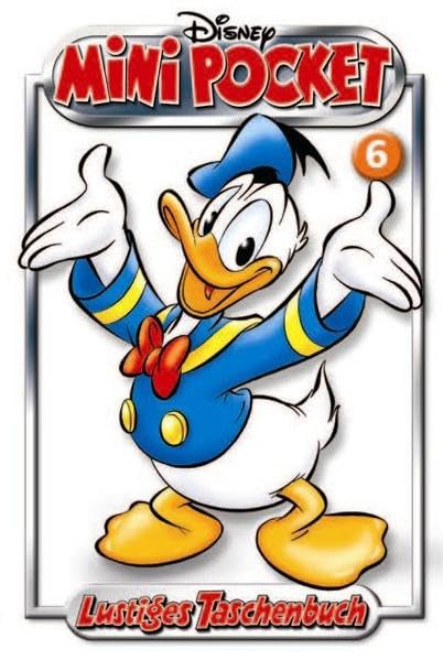 Lustiges Taschenbuch LTB Mini Pocket 6 - Donald Duck weiß Manga