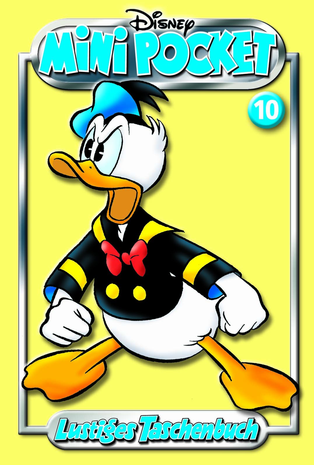 Lustiges Taschenbuch LTB Mini Pocket Nr. 10 - Donald Duck gelb Manga
