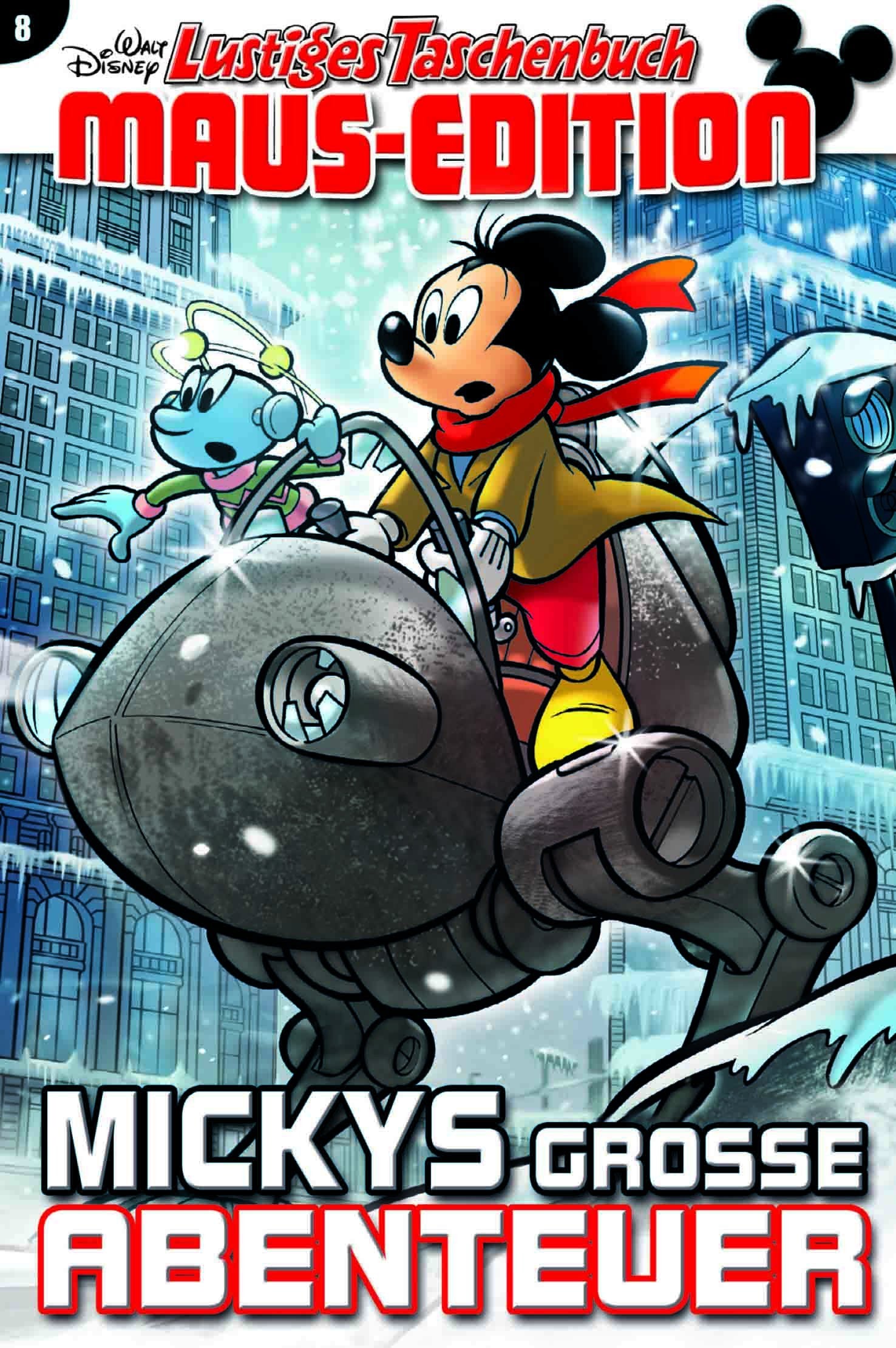 Lustiges Taschenbuch Maus-Edition 08: Mickys große Abenteuer Manga