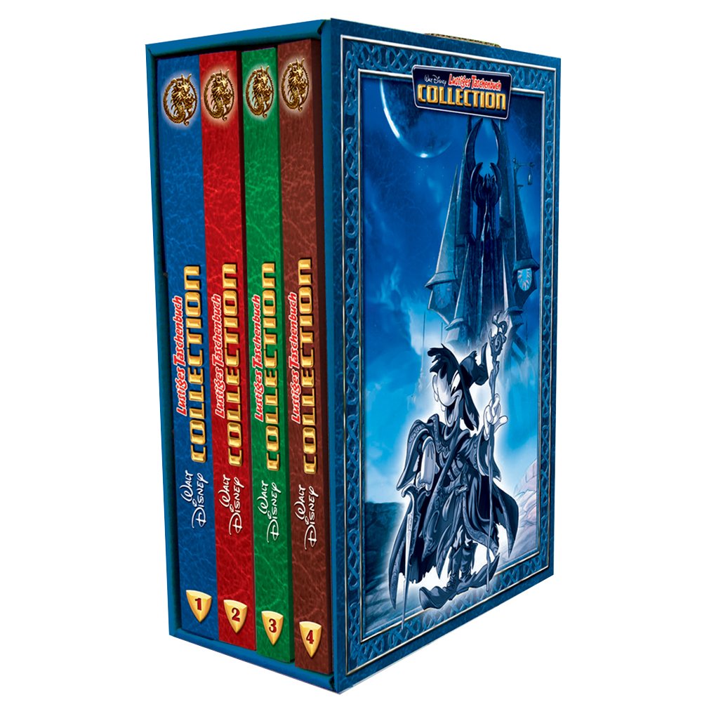Lustiges Taschenbuch Collection Box (4 Bände im Schuber): Kampf der Zauberer Manga