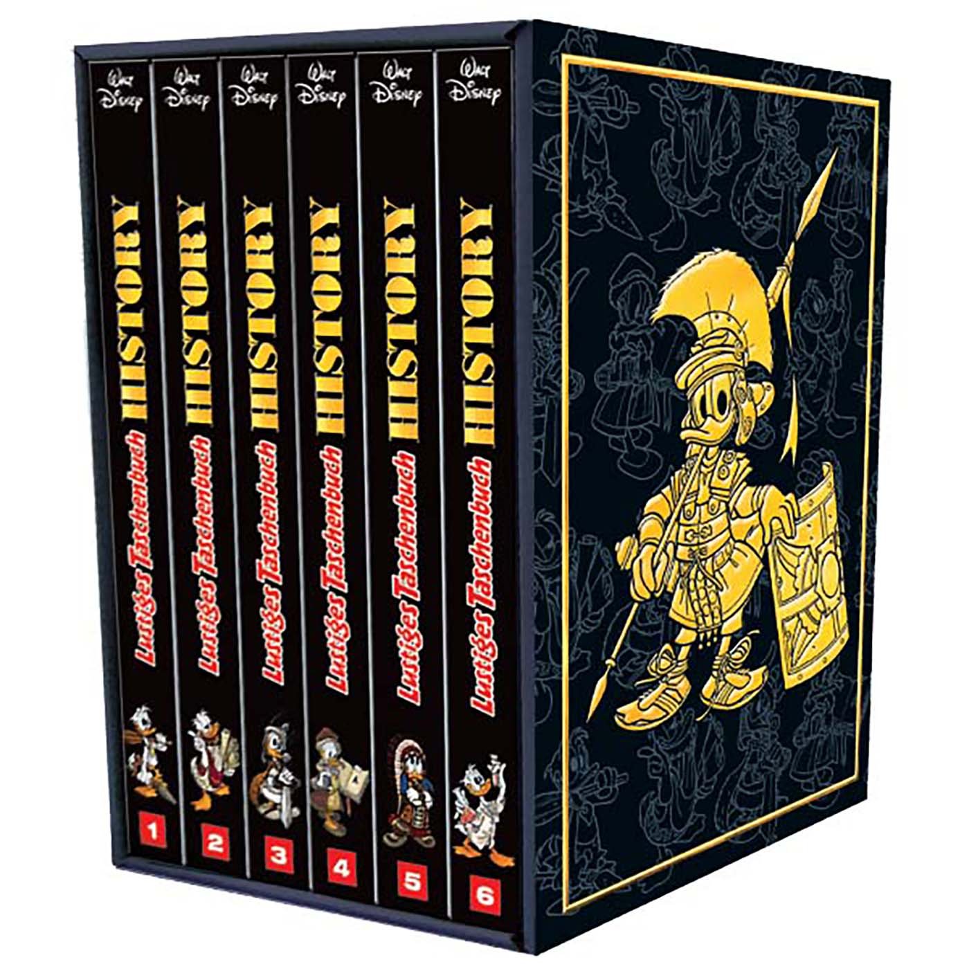 Lustiges Taschenbuch History Box: Band 01 - 06 Manga