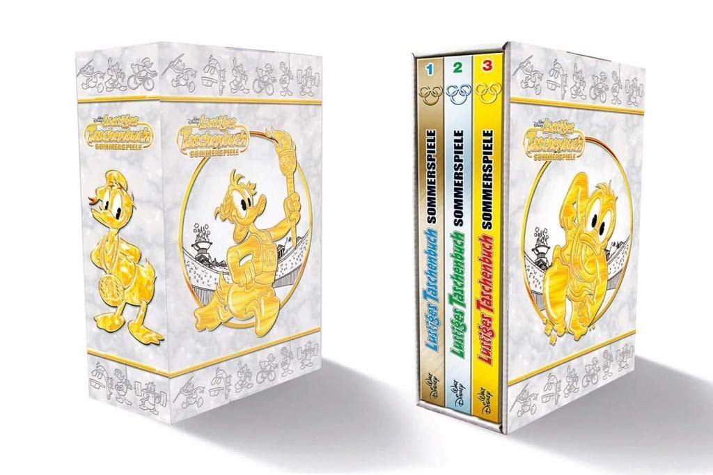 Lustiges Taschenbuch Sommerspiele Box mit Medaille Manga