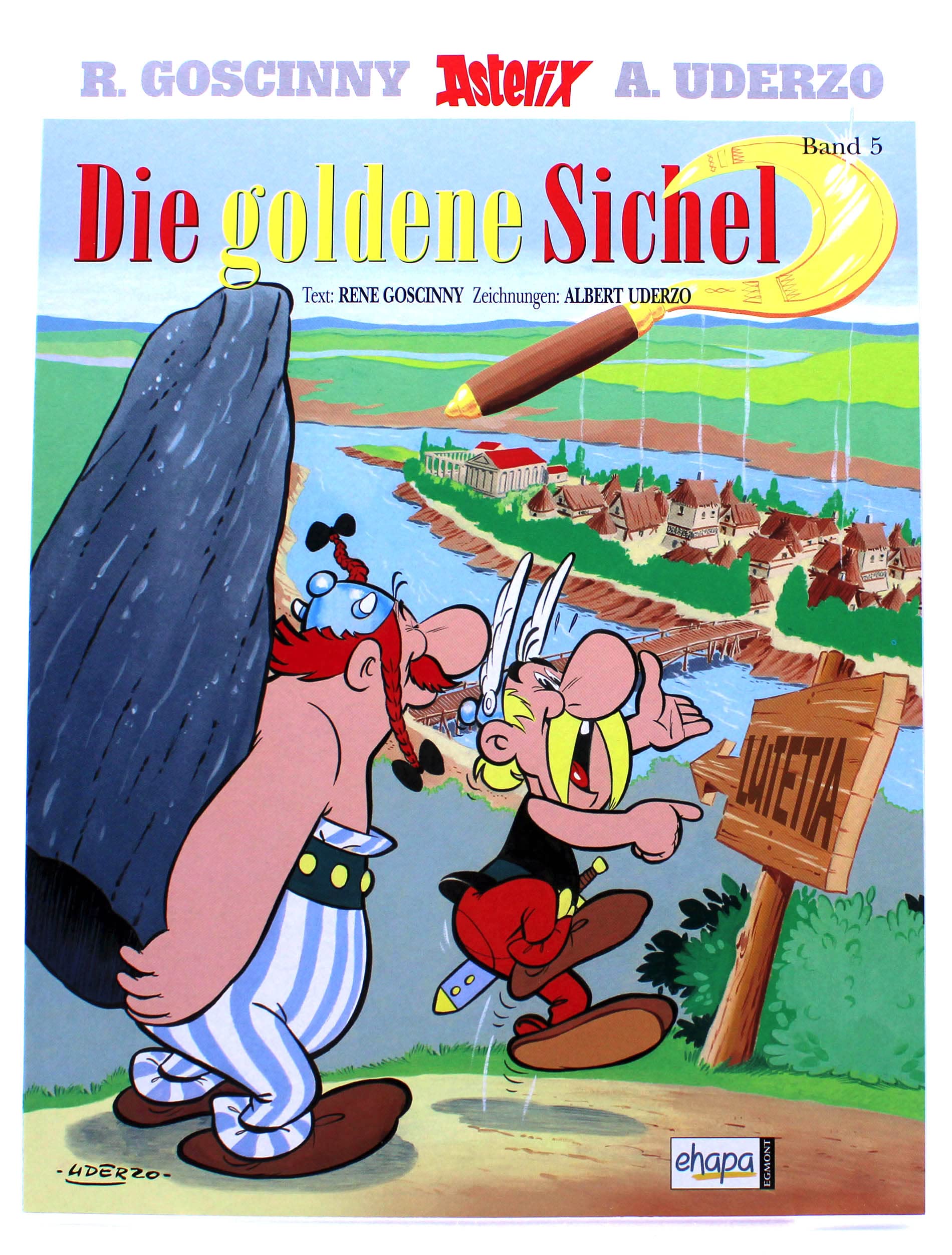 Asterix 05: Die goldene Sichel KT Manga