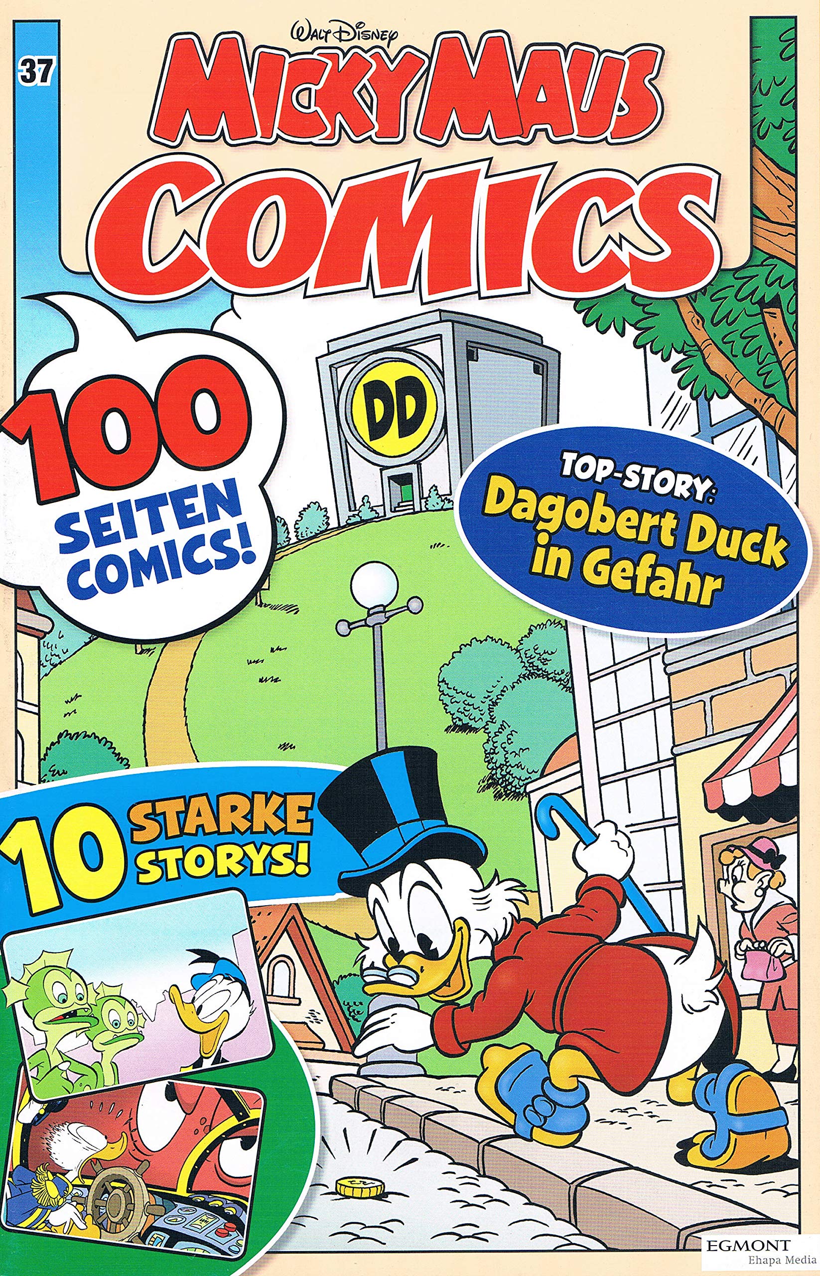 Micky Maus Comics 37: Dagobert Duck in Gefahr Manga