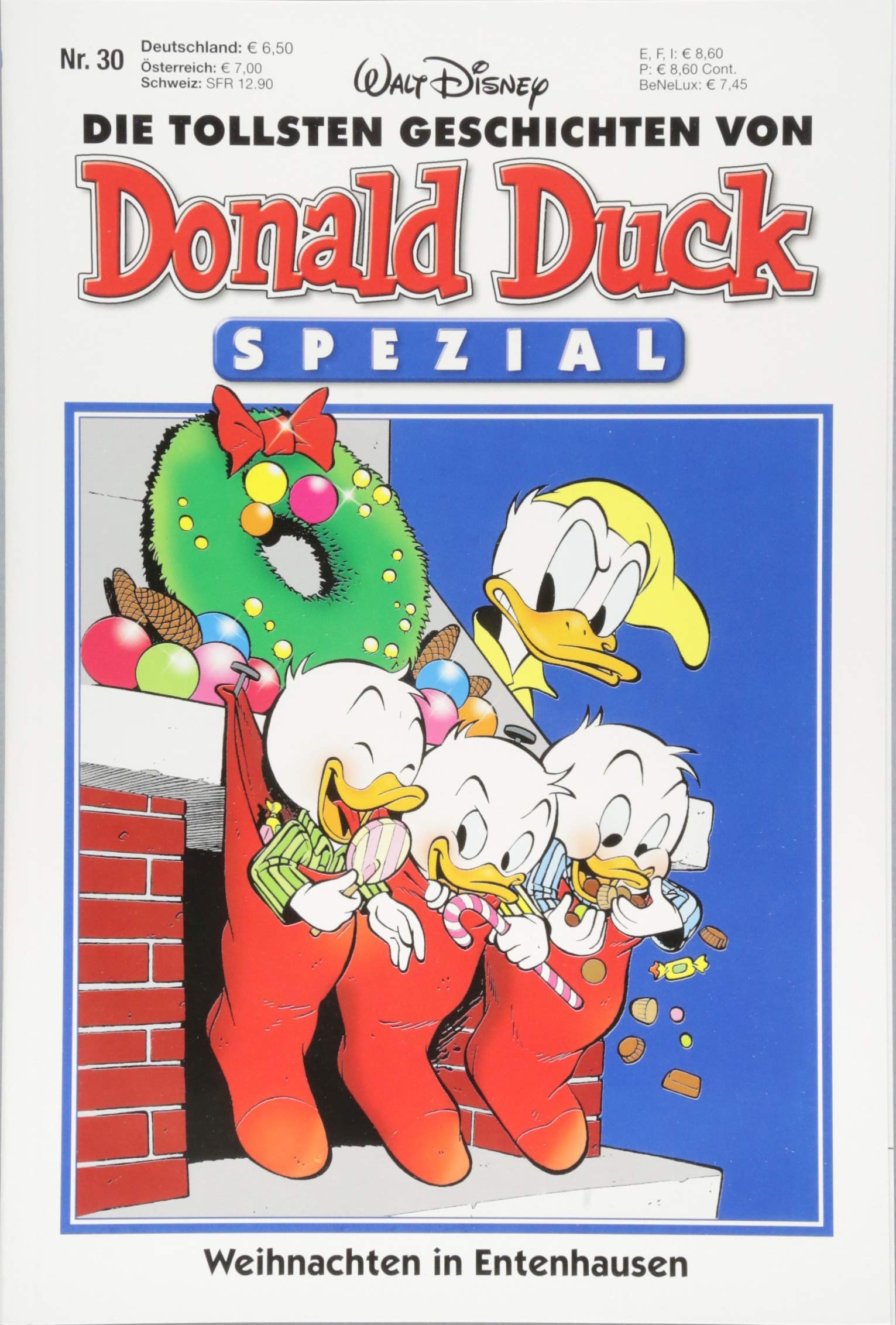 Die tollsten Geschichten von Donald Duck - Spezial Nr. 30: Weihnachtliches Entenhausen Manga