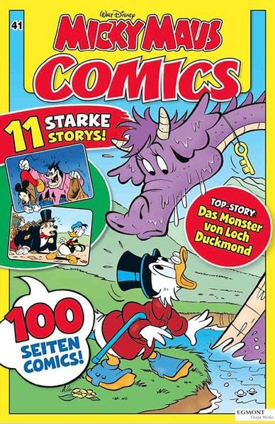 Micky Maus Comics 41: Das Monster von Loch Duckmond Manga