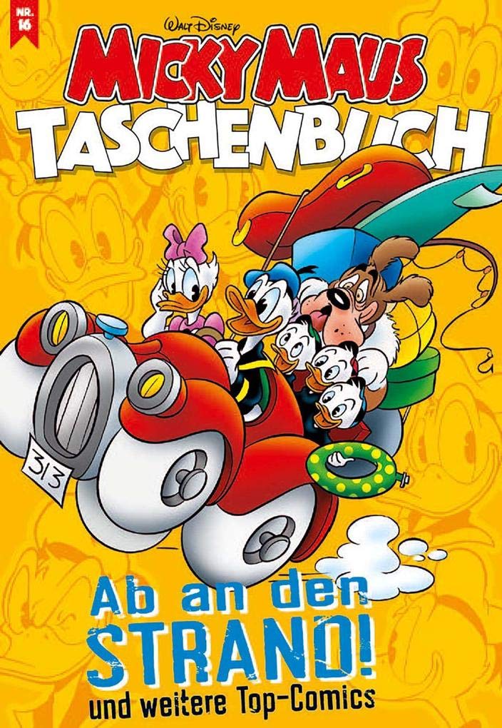 Micky Maus Taschenbuch 16: Ab an den Strand und weitere Top-Comics Manga