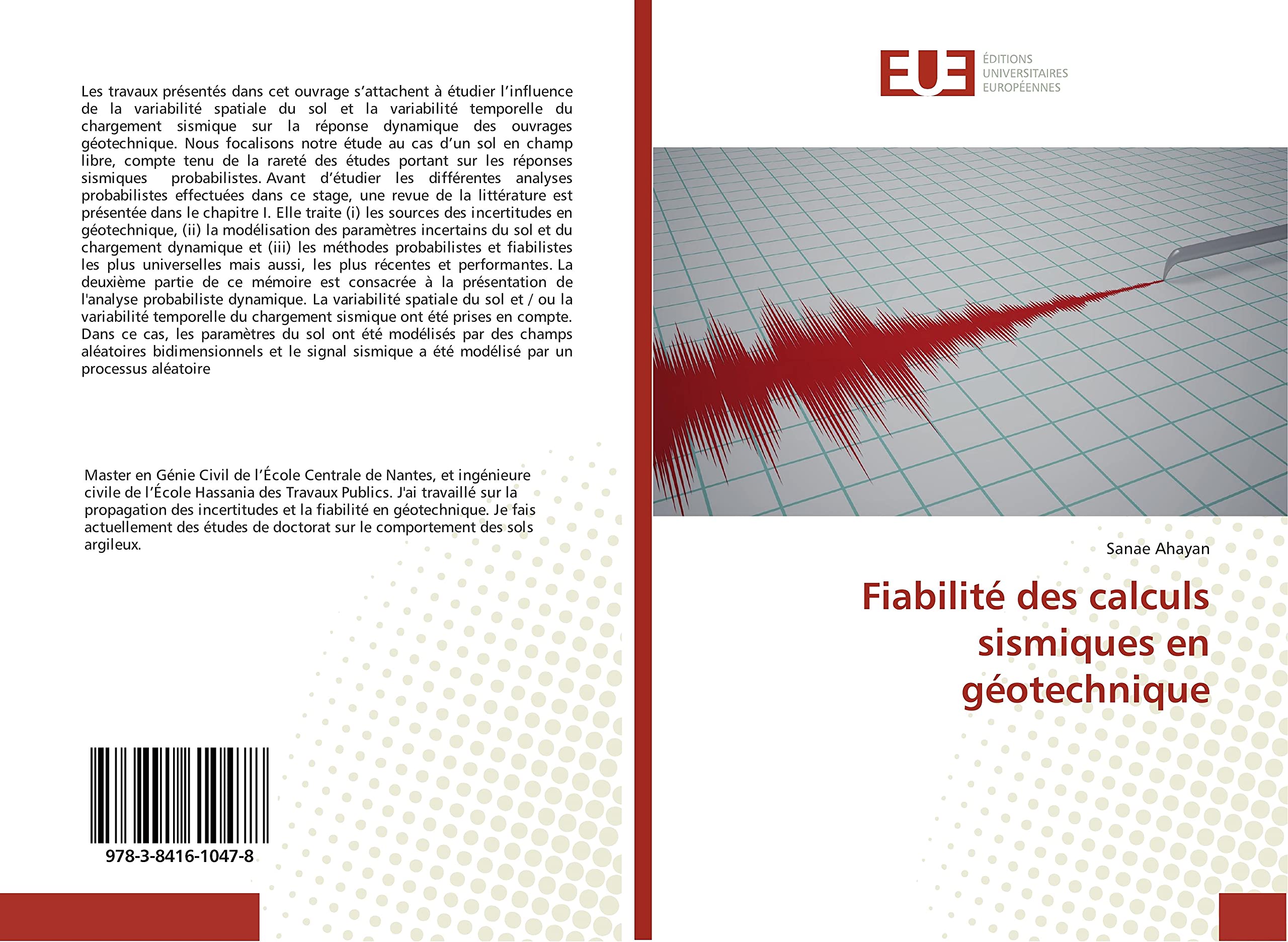 Fiabilité des calculs sismiques en géotechnique book