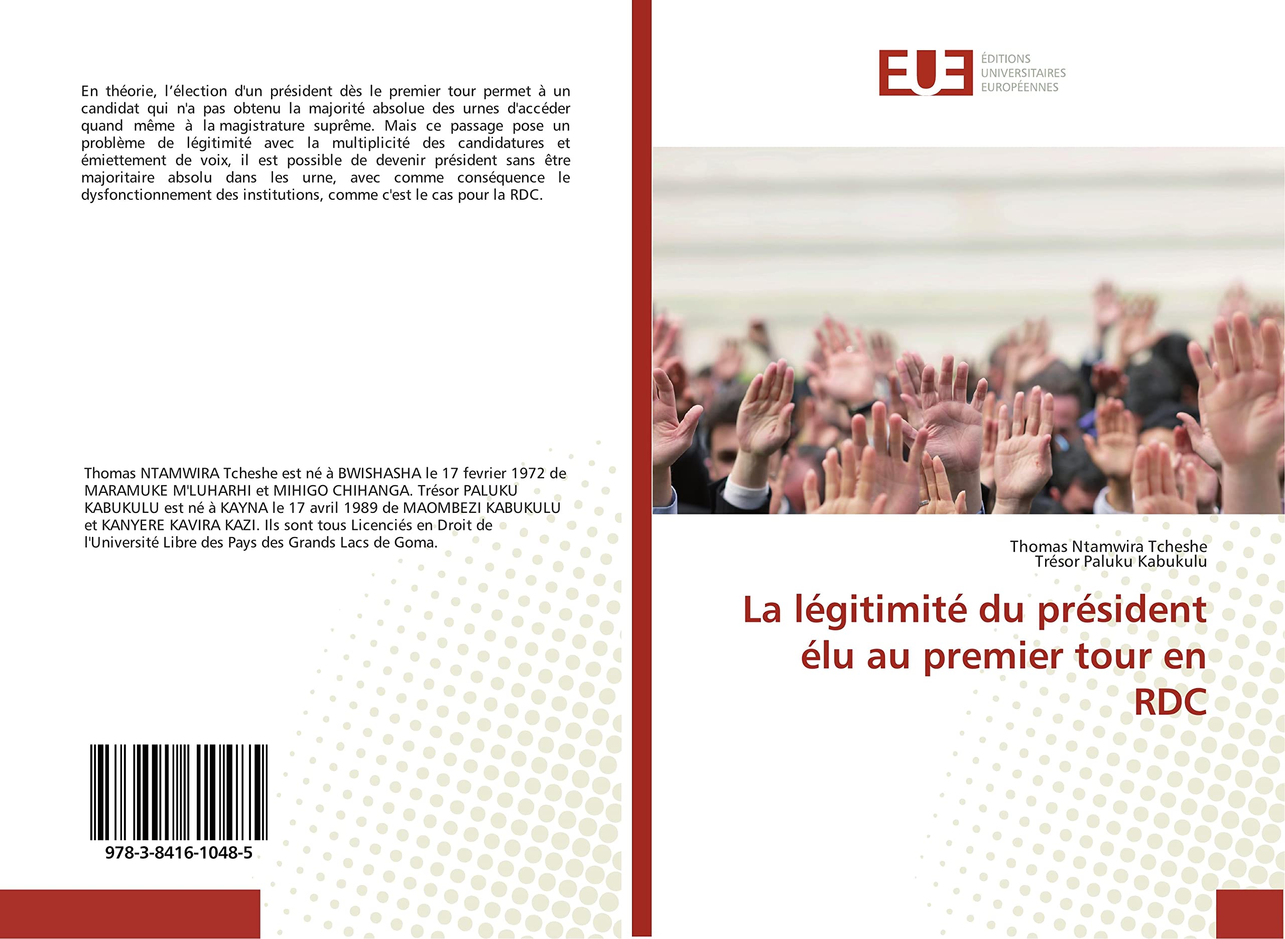 La légitimité du président élu au premier tour en RDC book