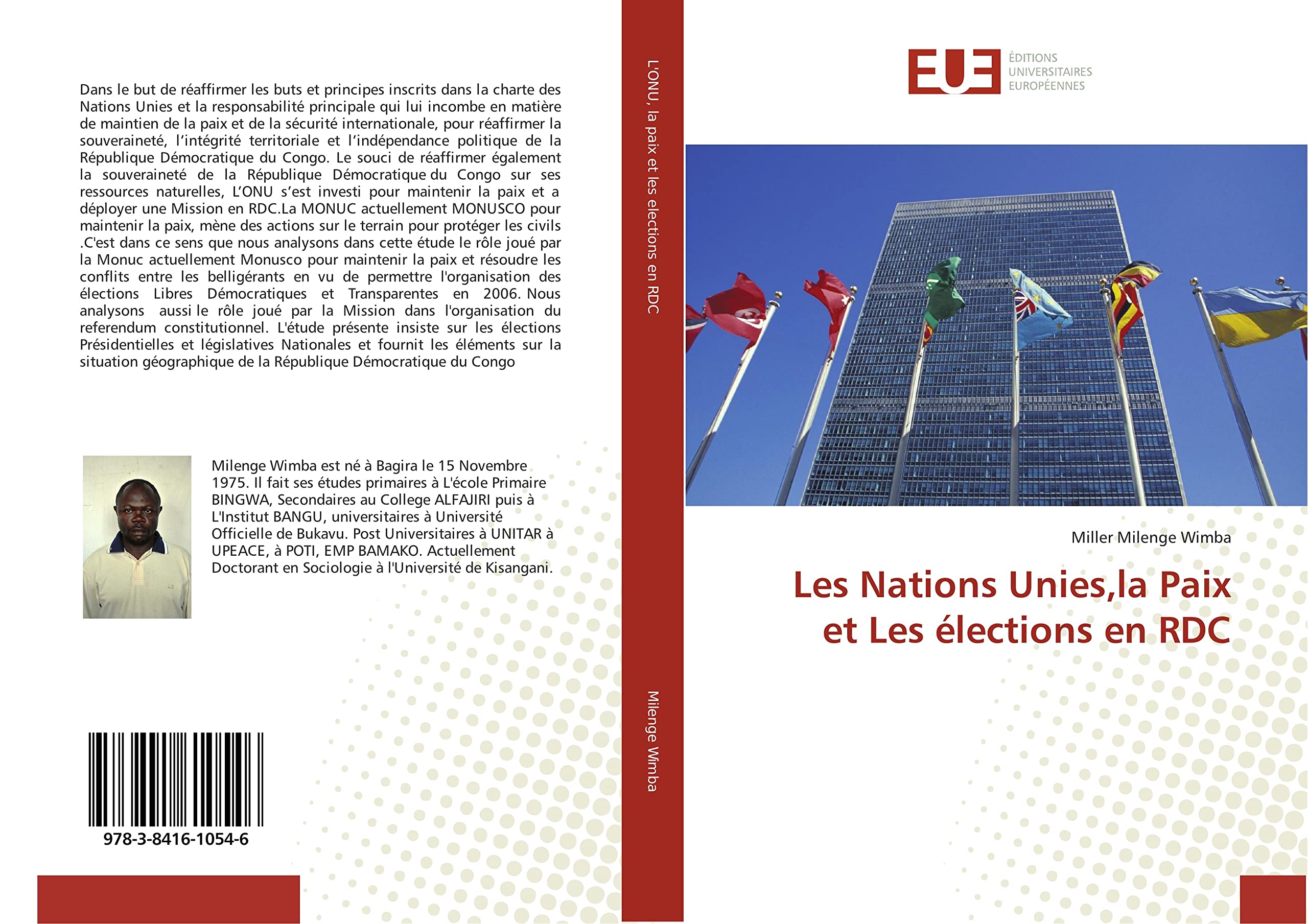 Les Nations Unies,la Paix et Les élections en RDC book