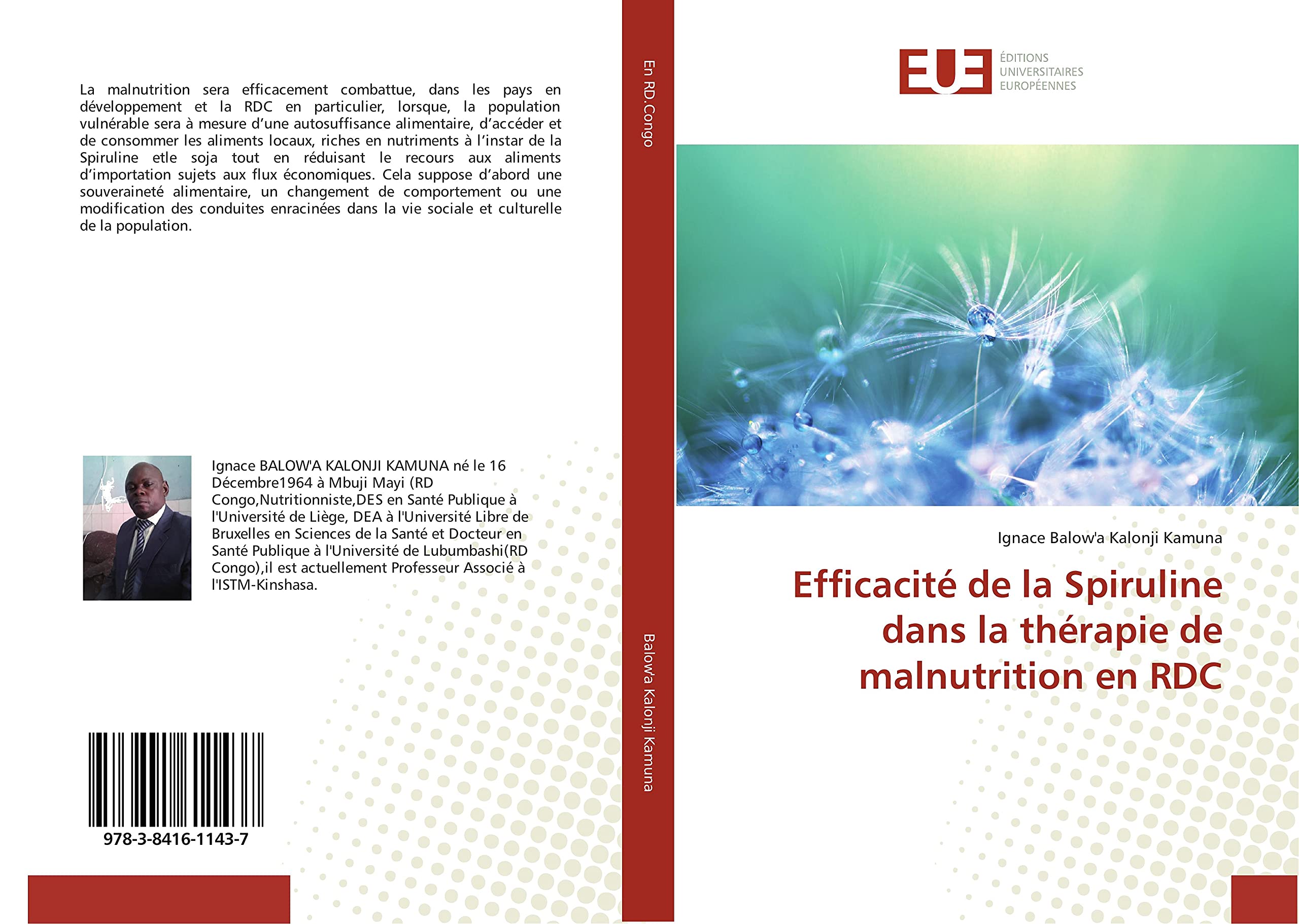 Efficacité de la Spiruline dans la thérapie de malnutrition en RDC book