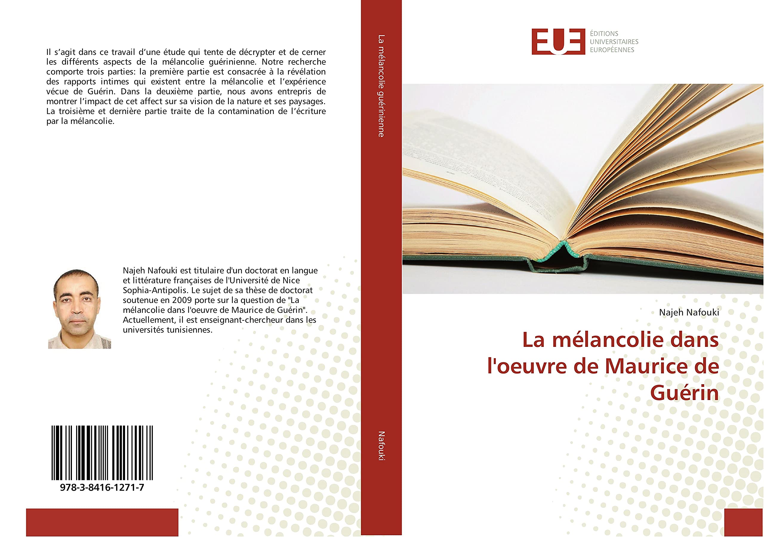 La mélancolie dans l'oeuvre de Maurice de Guérin book