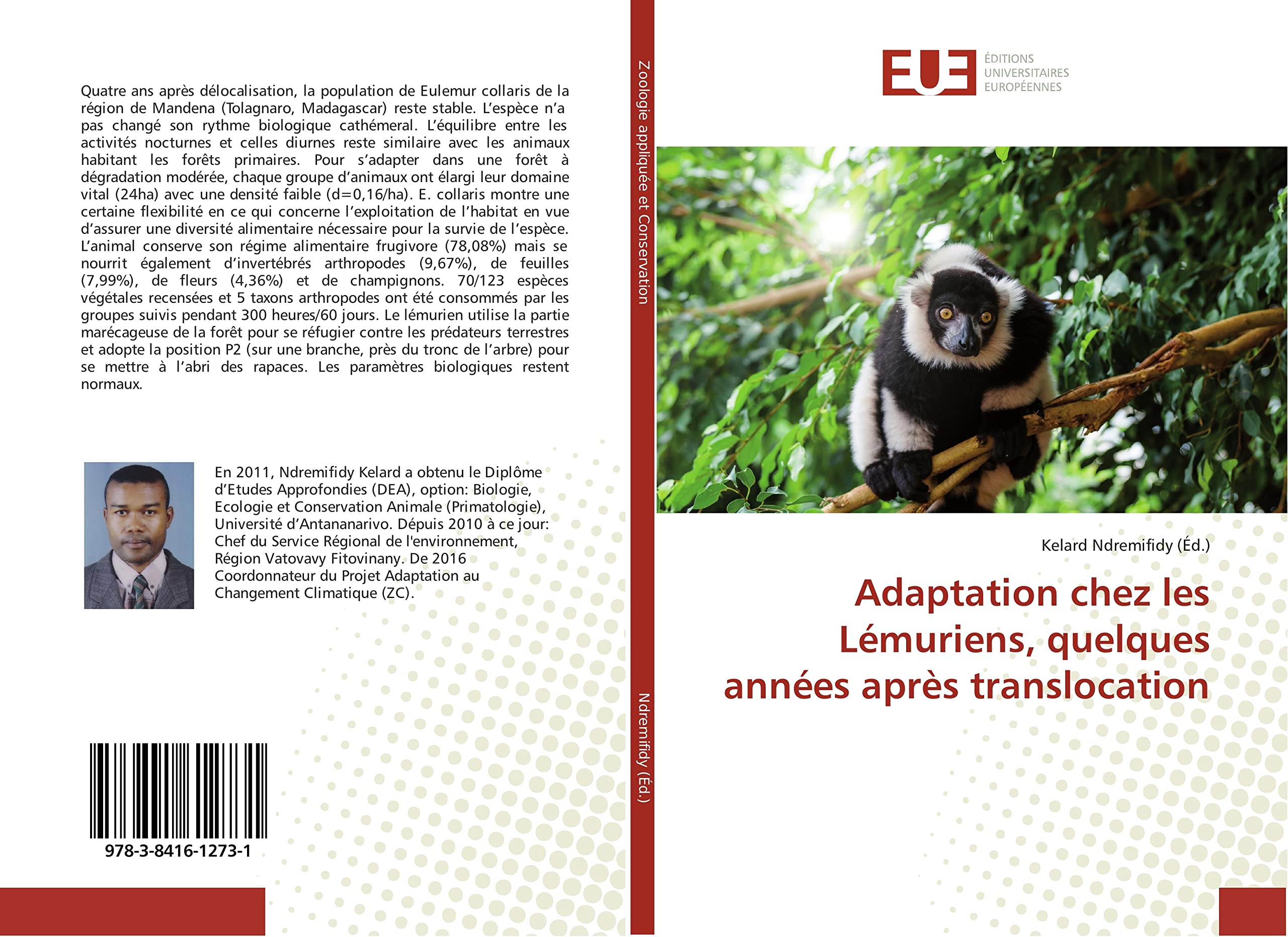 Adaptation chez les Lémuriens, quelques années après translocation book