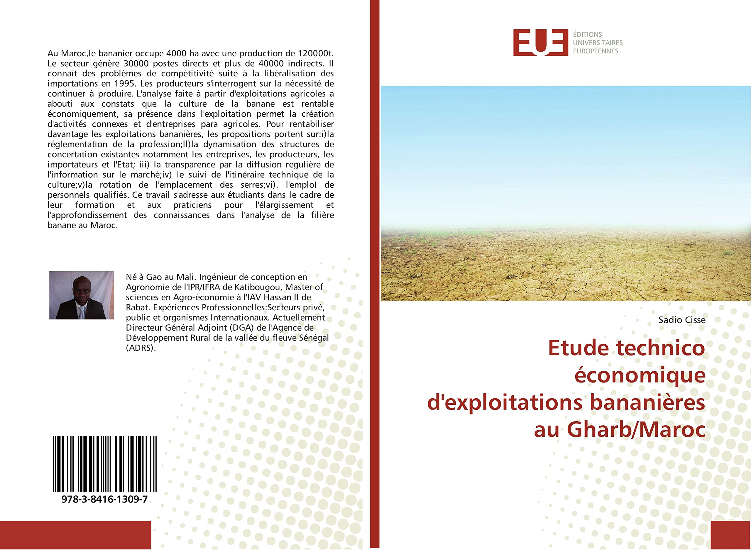 Etude technico économique d'exploitations bananières au Gharb/Maroc book