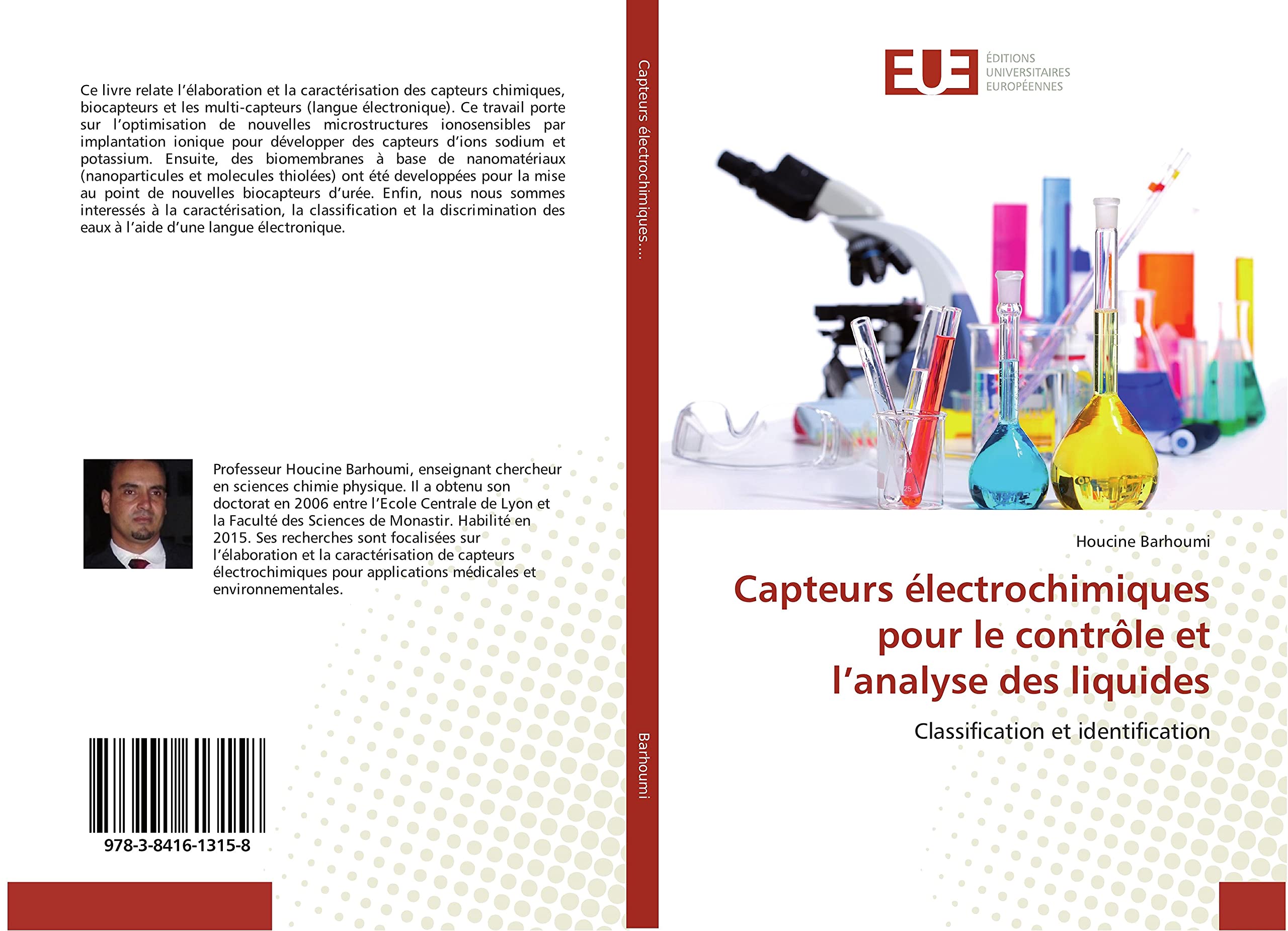 Capteurs électrochimiques pour le contrôle et l’analyse des liquides: Classification et identification book