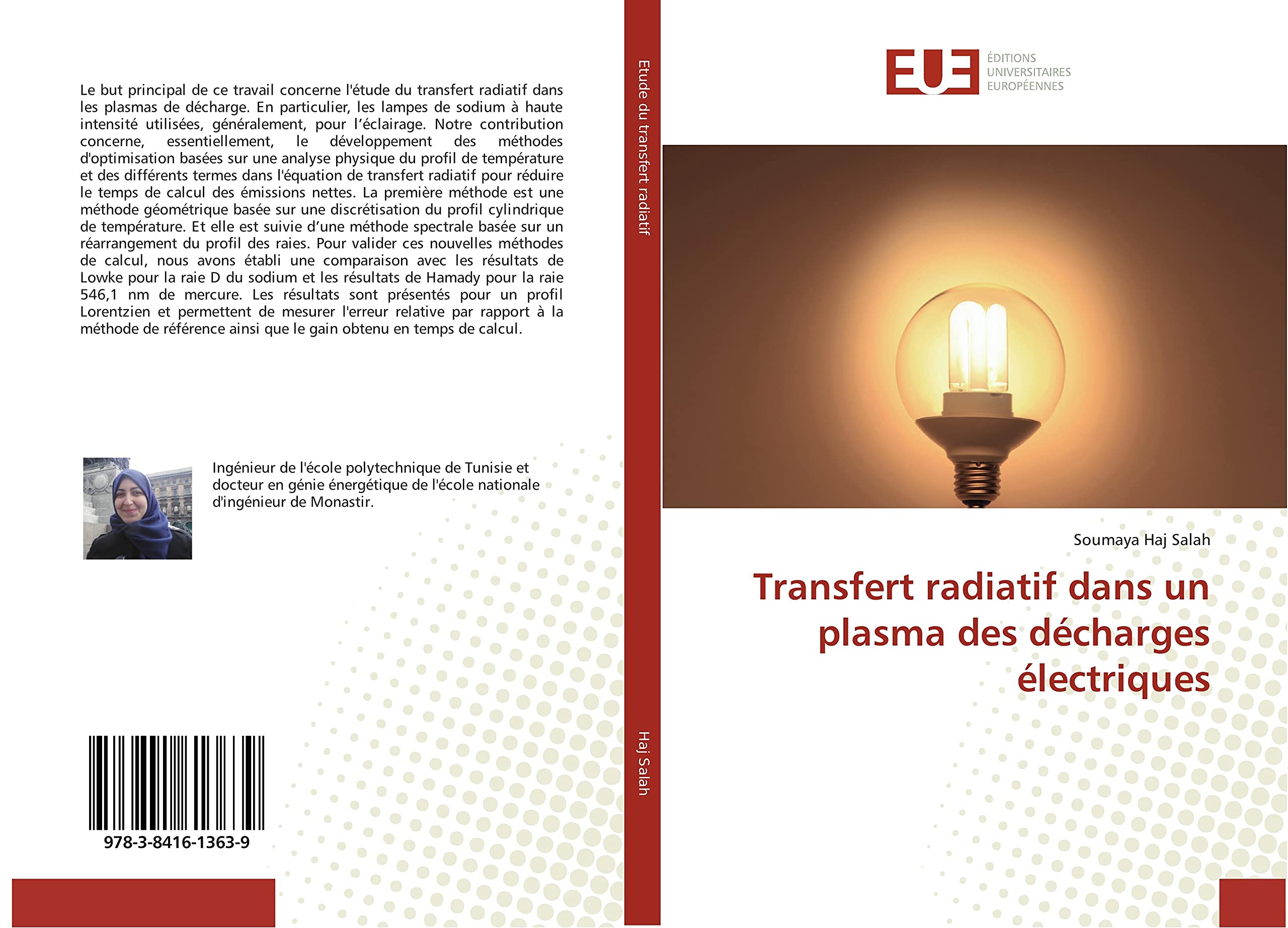 Transfert radiatif dans un plasma des décharges électriques book