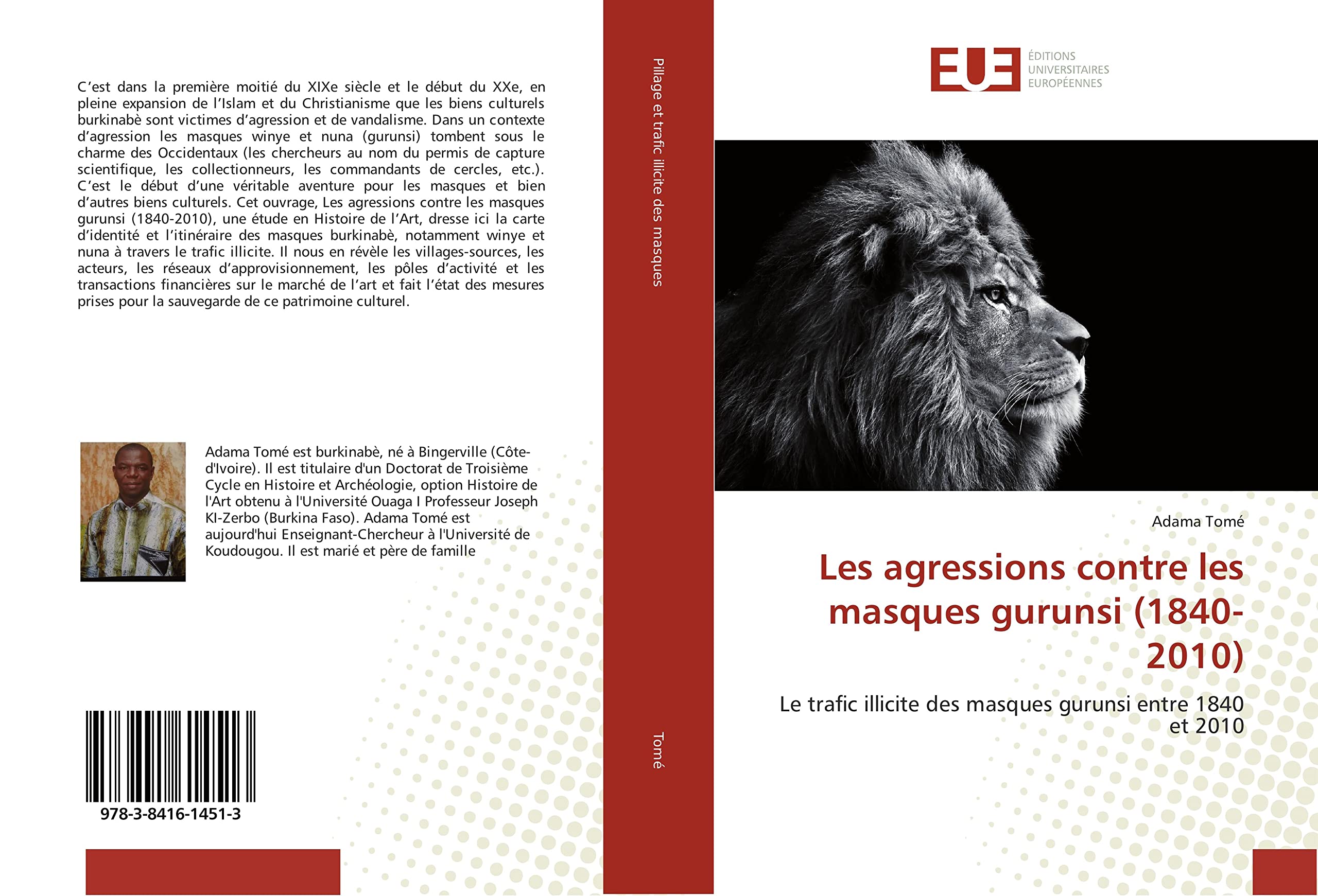 Les agressions contre les masques gurunsi (1840-2010): Le trafic illicite des masques gurunsi entre 1840 et 2010 book