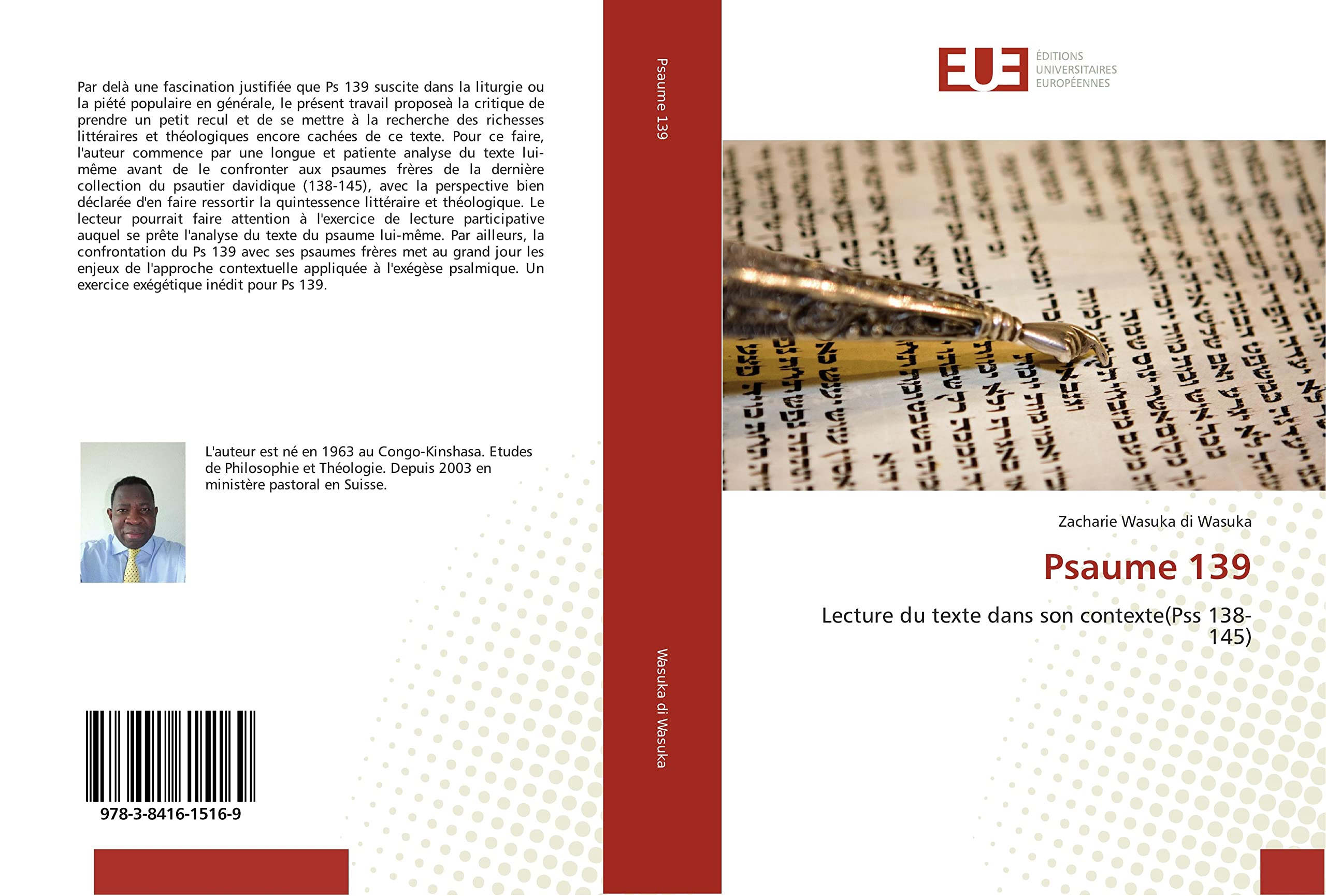 Psaume 139: Lecture du texte dans son contexte(Pss 138-145) book