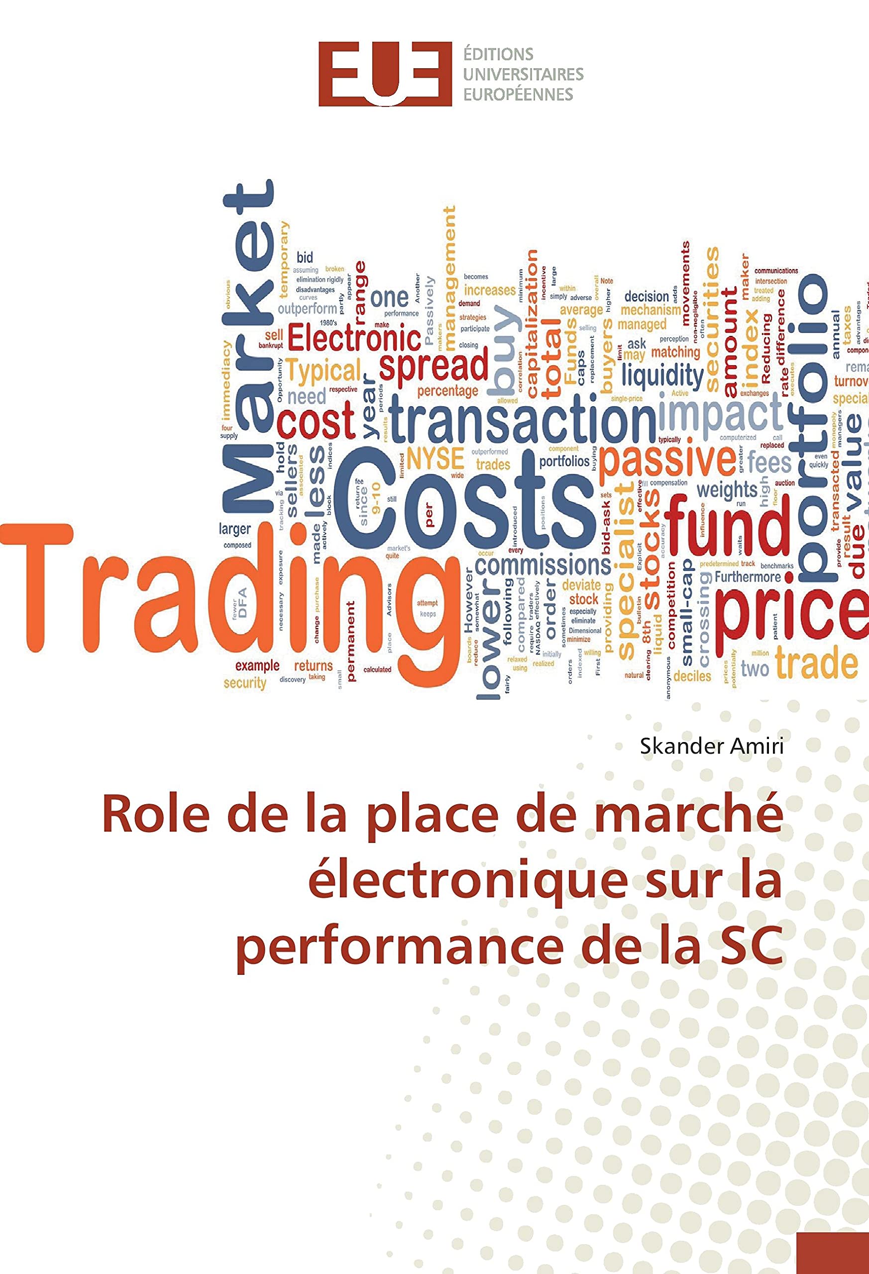 Role de la place de marché électronique sur la performance de la SC book