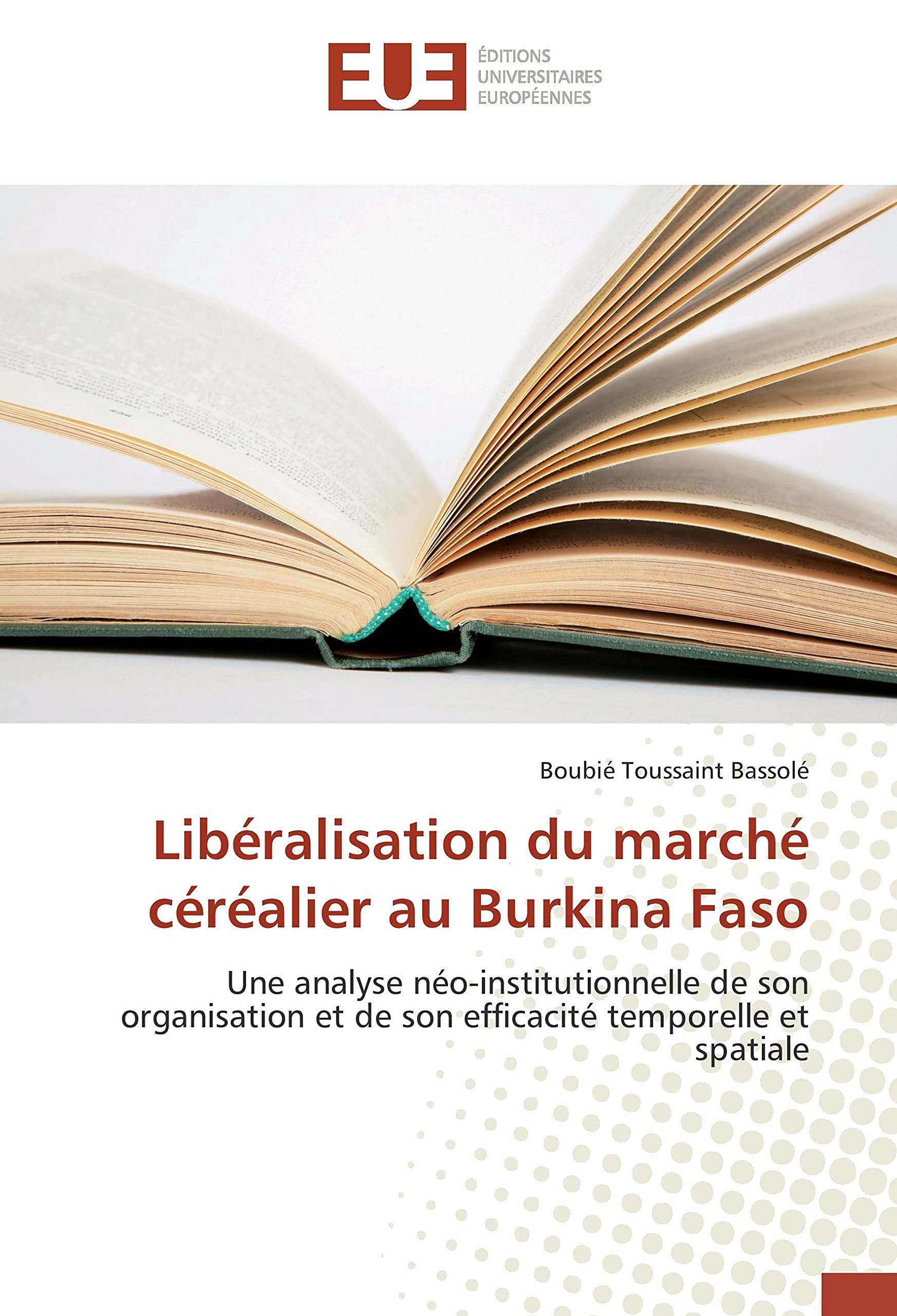 Libéralisation du marché céréalier au Burkina Faso: Une analyse néo-institutionnelle de son organisation et de son efficacité temporelle et spatiale book