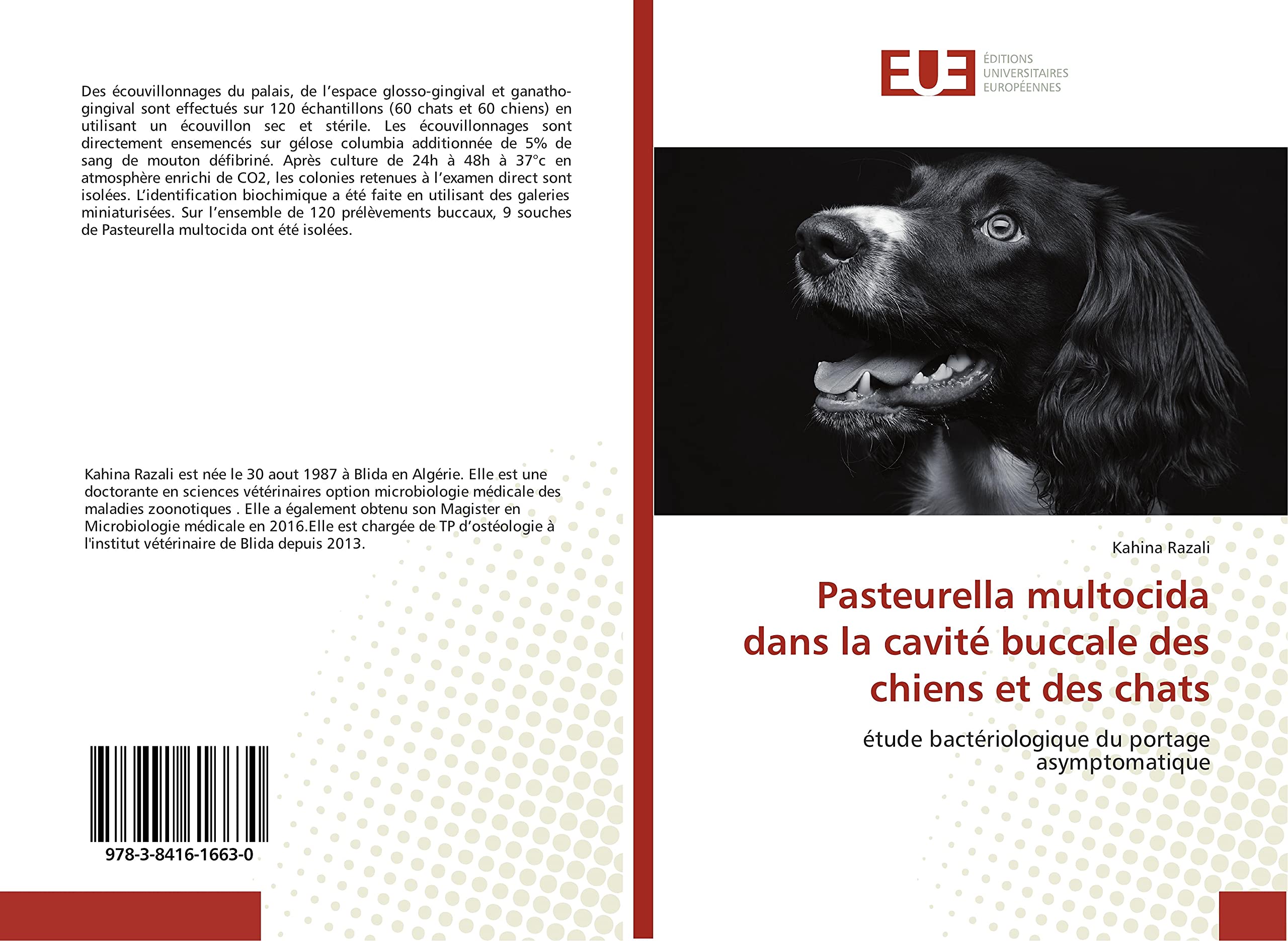Pasteurella multocida dans la cavité buccale des chiens et des chats: étude bactériologique du portage asymptomatique book