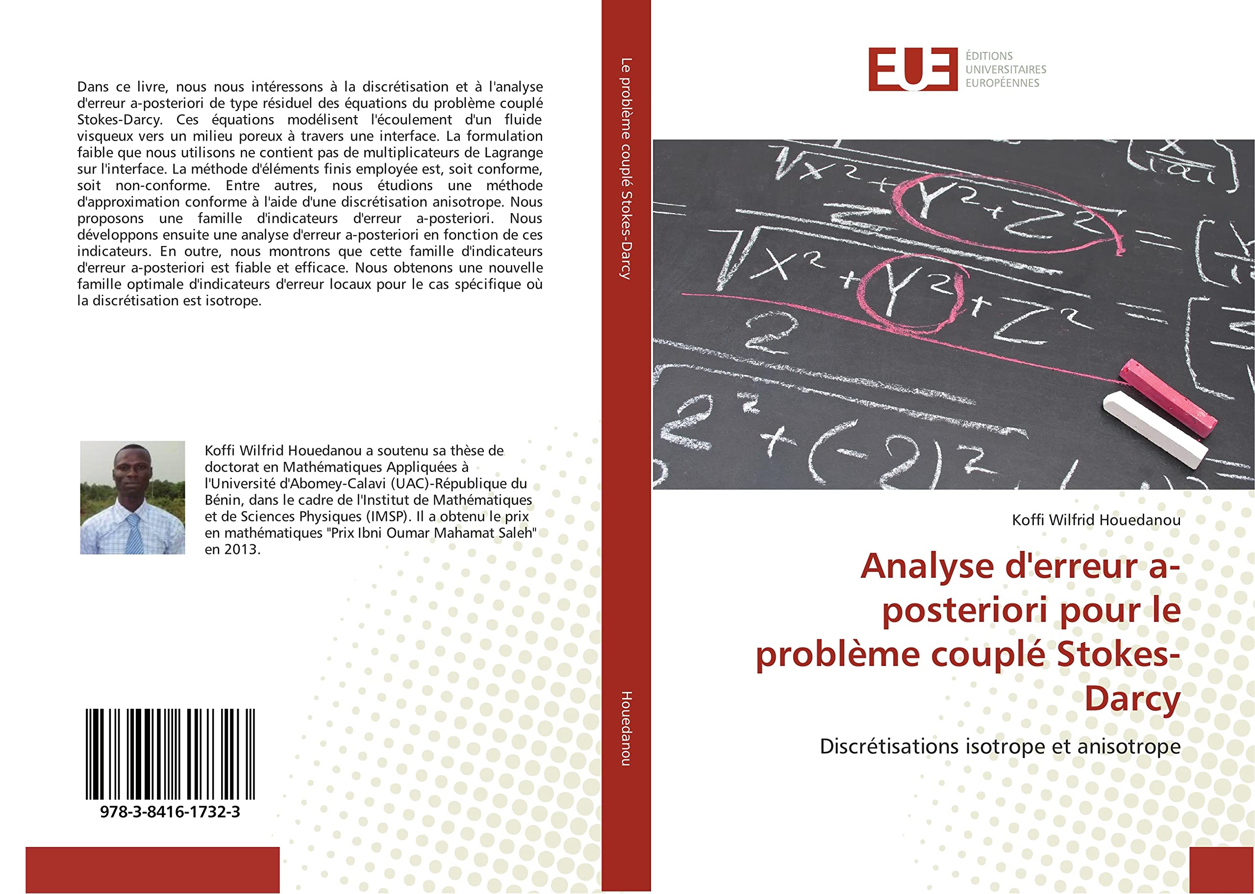 Analyse d'erreur a-posteriori pour le problème couplé Stokes-Darcy: Discrétisations isotrope et anisotrope book