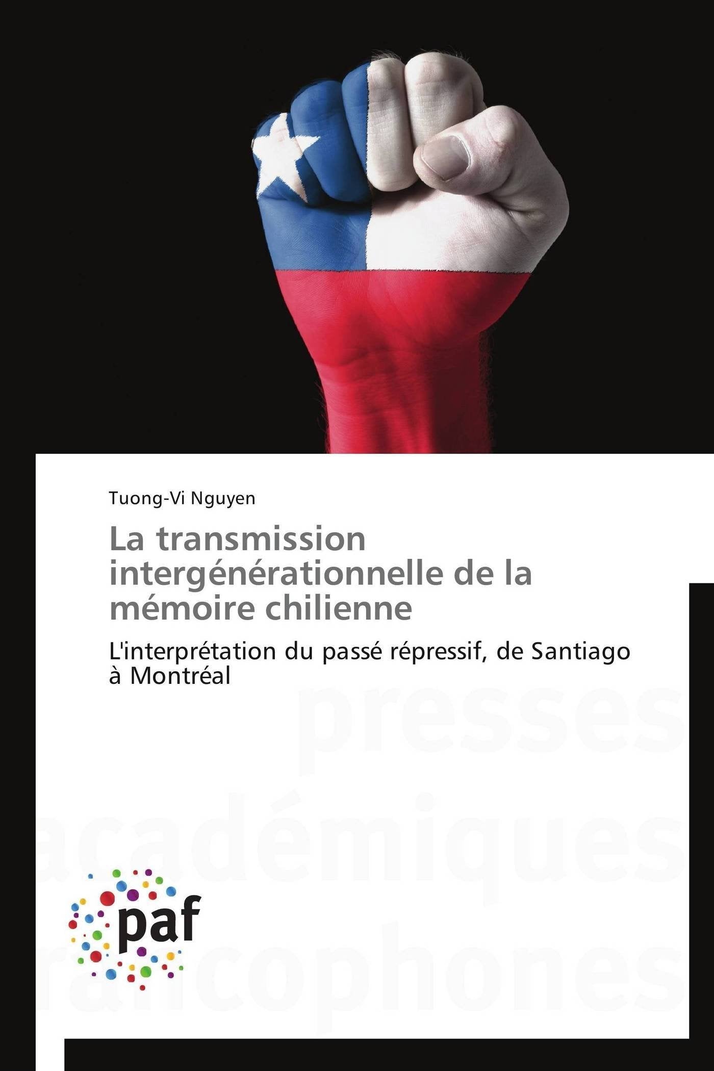 La transmission intergénérationnelle de la mémoire chilienne book