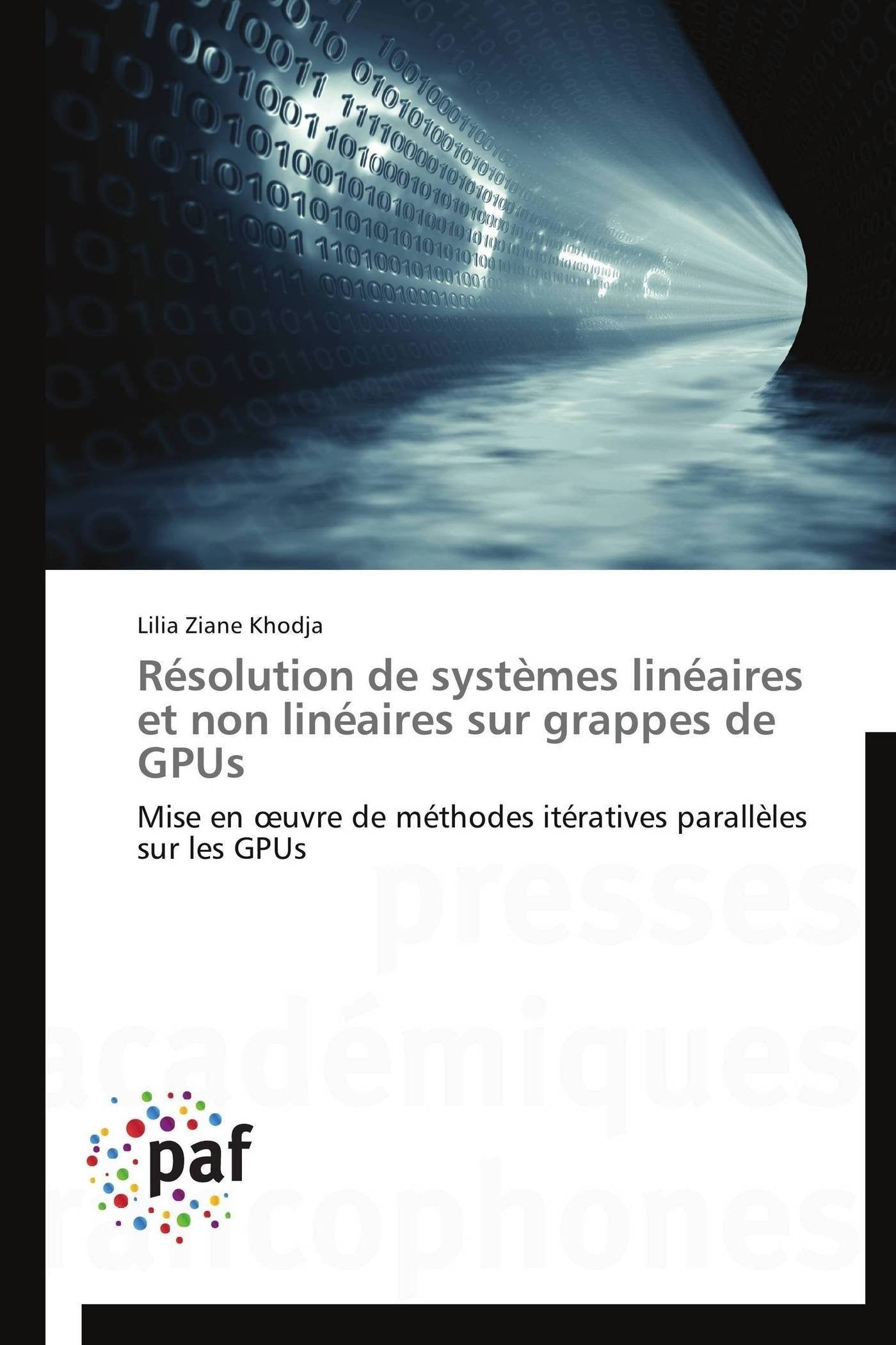 Résolution de systèmes linéaires et non linéaires sur grappes de gpus book