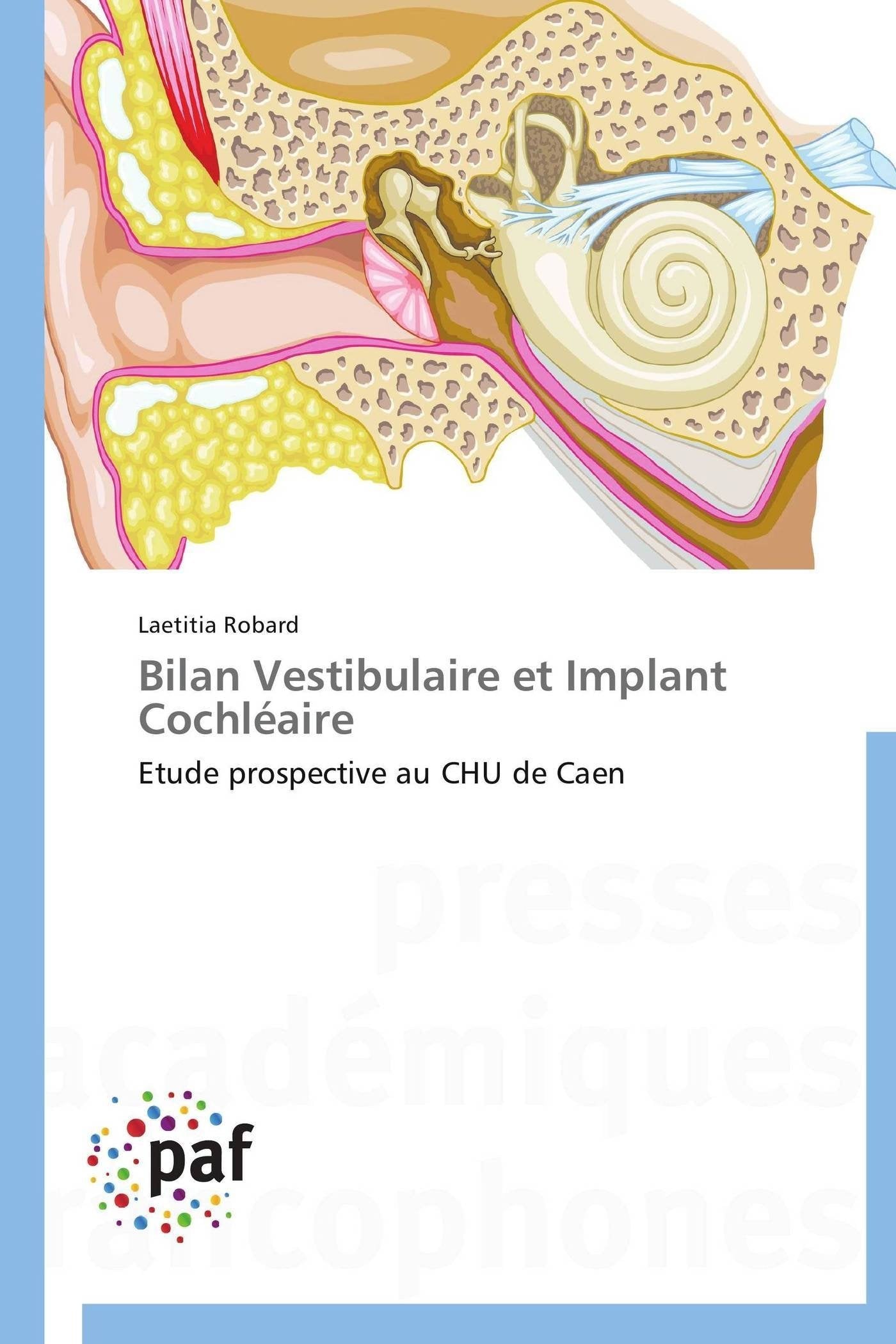 Bilan vestibulaire et implant cochléaire book