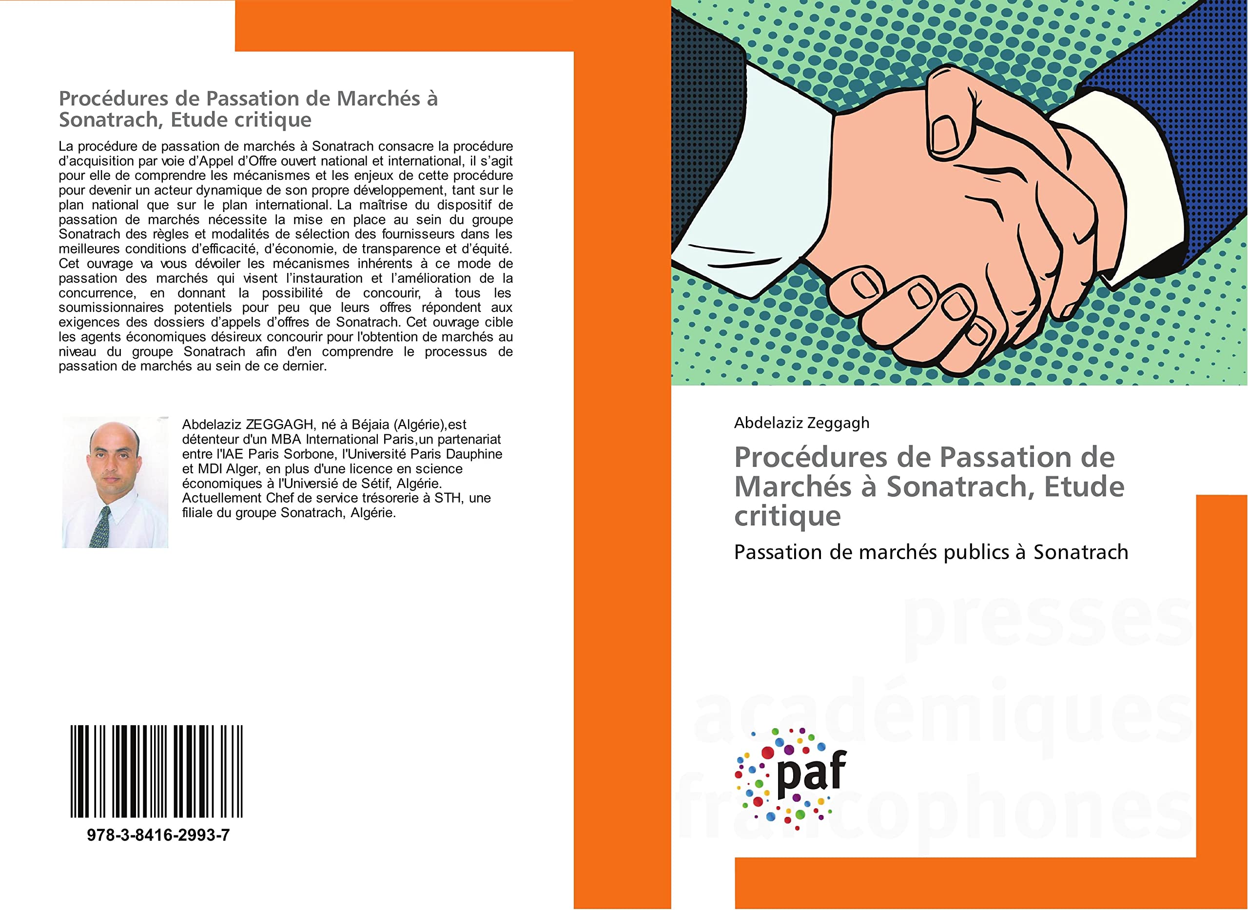 Procédures de Passation de Marchés à Sonatrach, Etude critique: Passation de marchés publics à Sonatrach book
