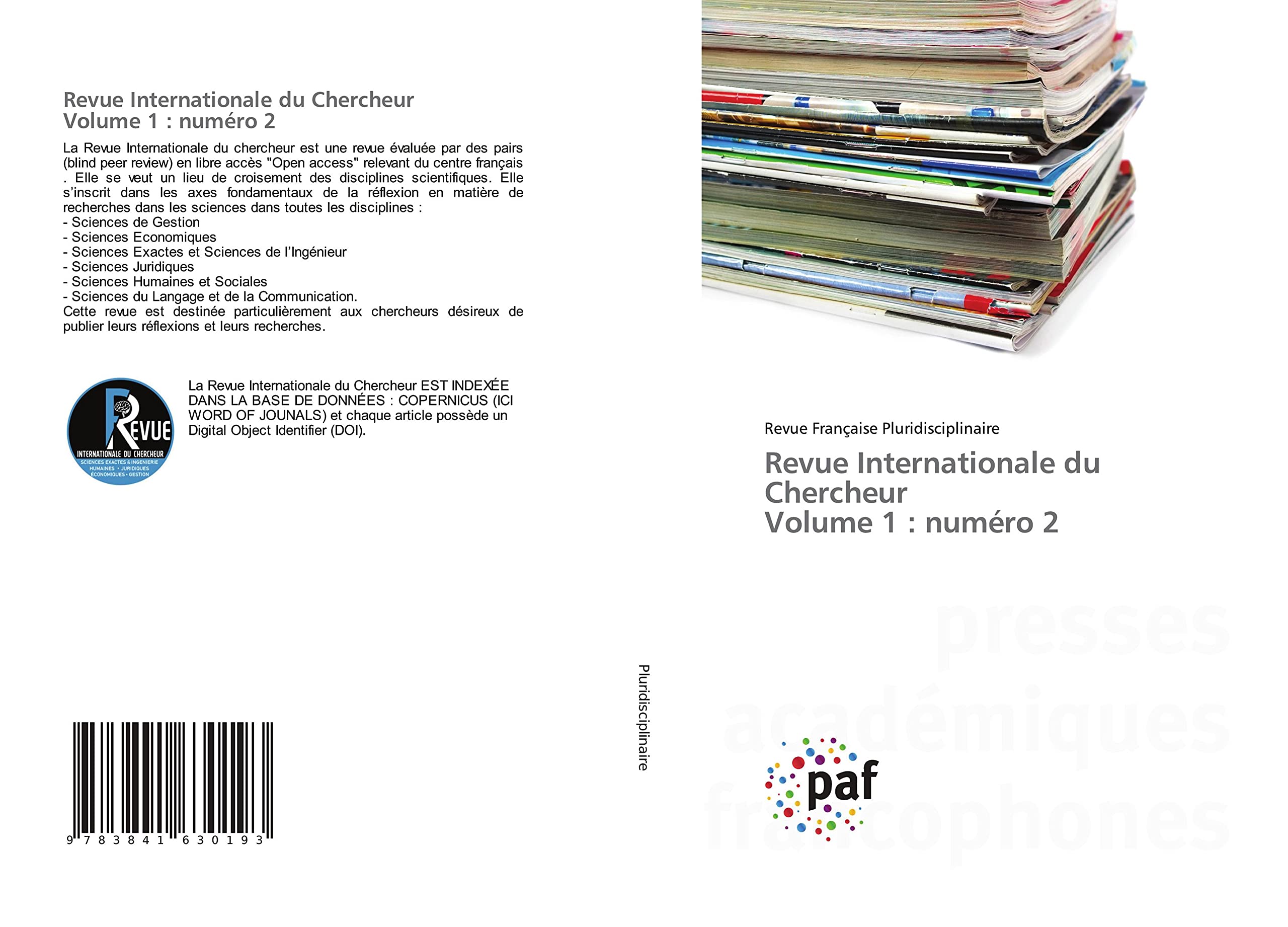 Revue Internationale du Chercheur Volume 1 : numéro 2 book